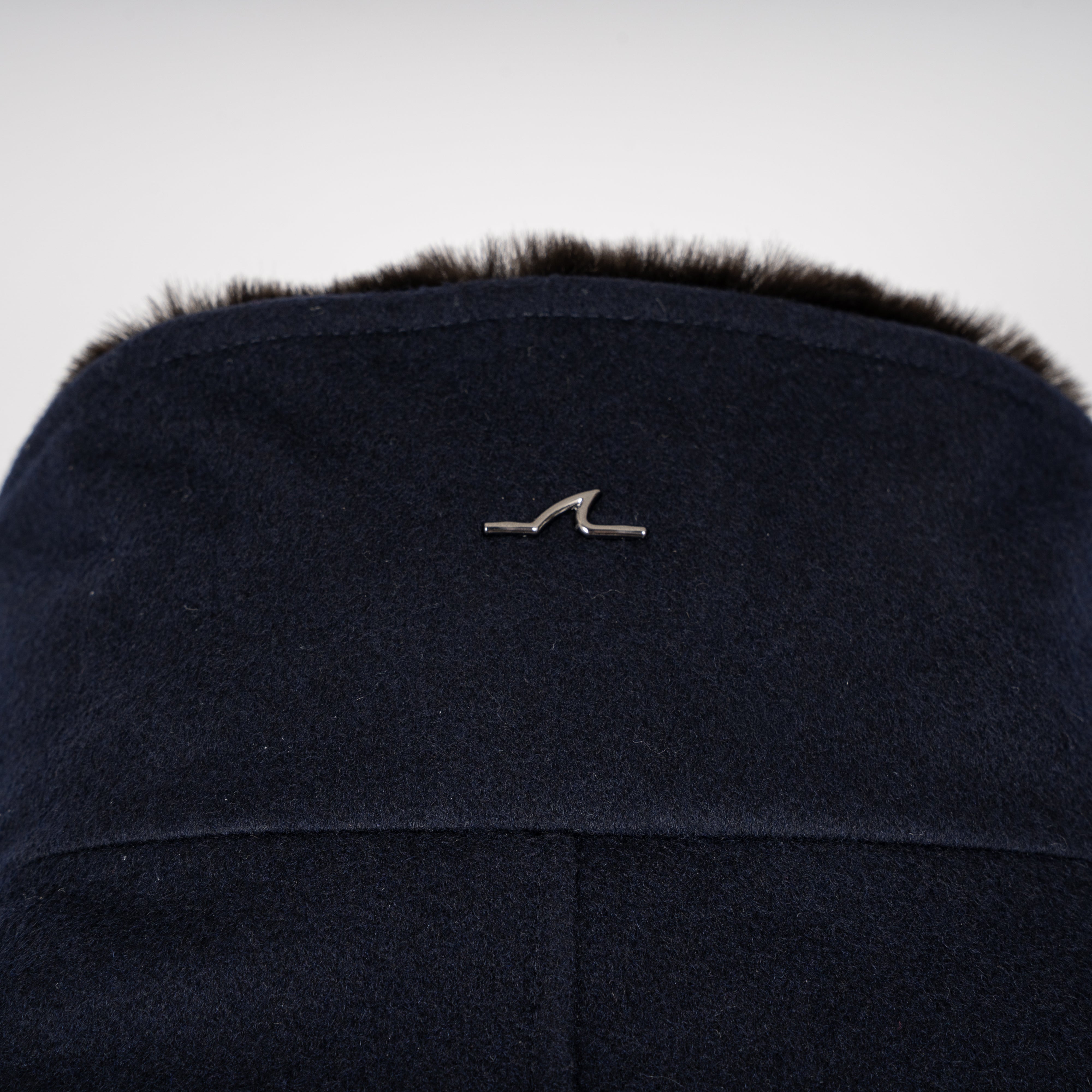 Paul & Shark Mantel Donkerblauw | Loro Piana Green Storm System® Cashmere
