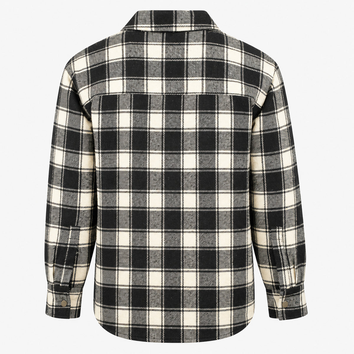 Bram's Fruit Overshirt Geruit Zwart | Flannel