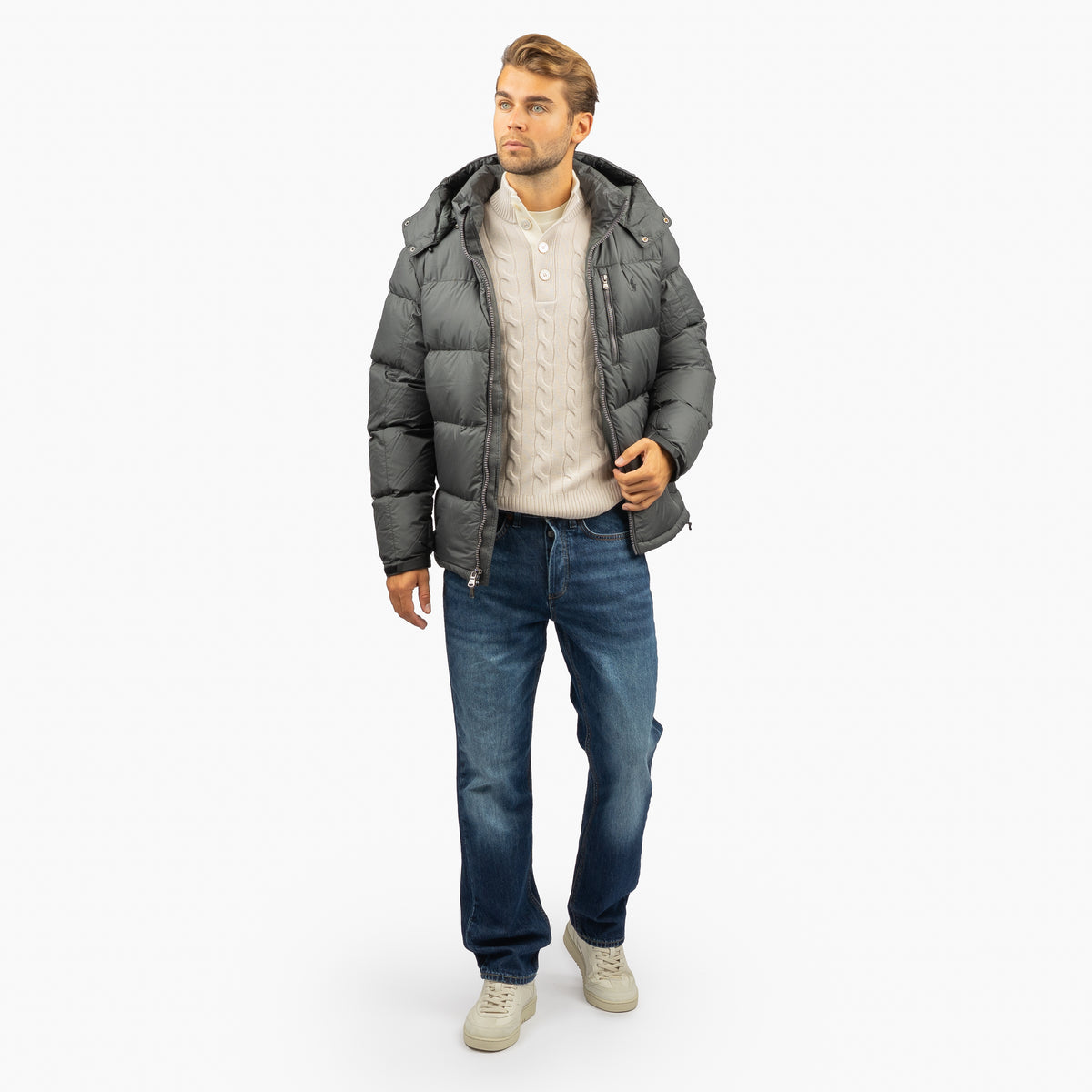 Ralph Lauren Donsjack Grijs | Gorham