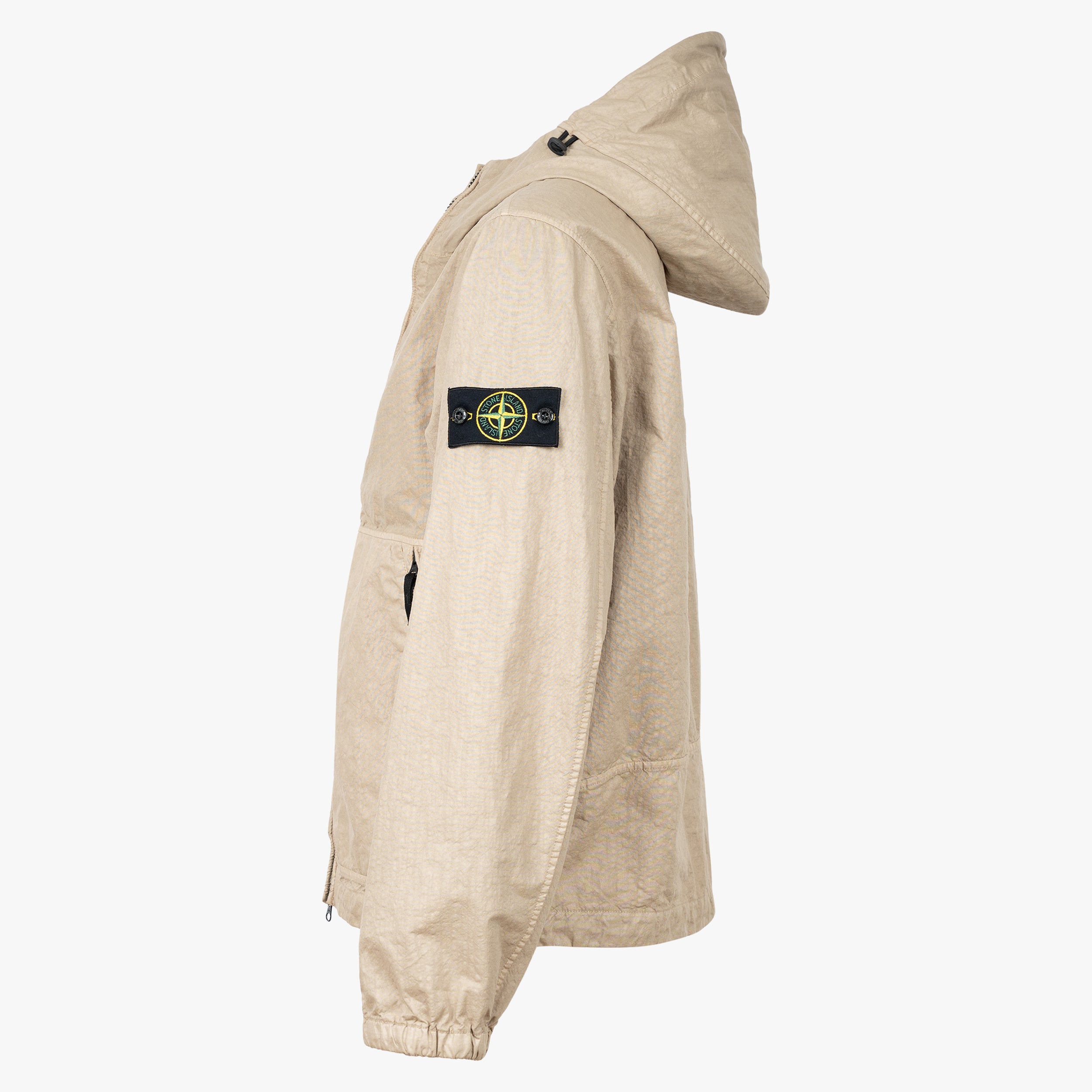 Stone Island Jack Zand | Organic Look Nylon
