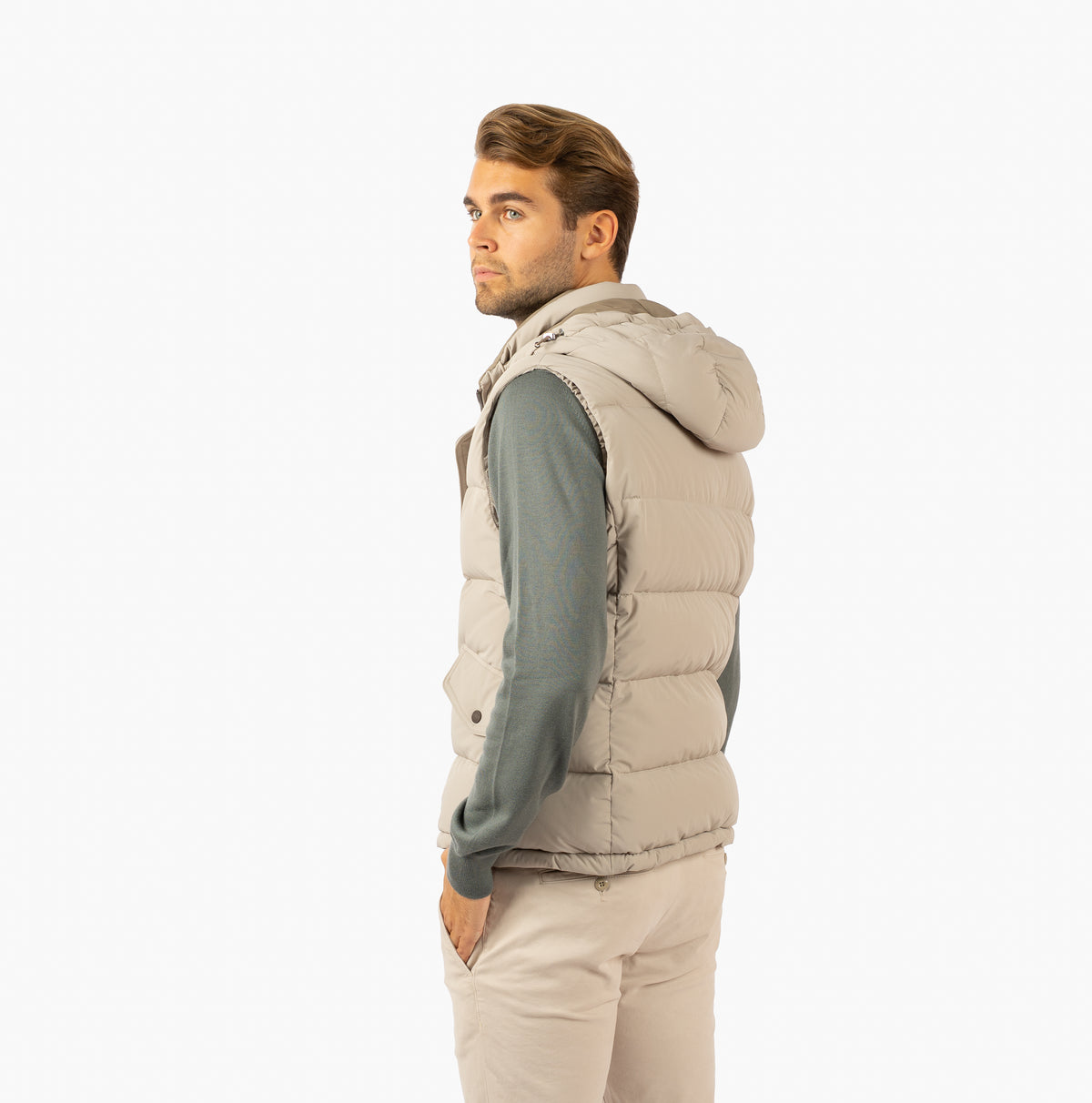 Moorer Hybride Jack Beige | Foscolo-KNM