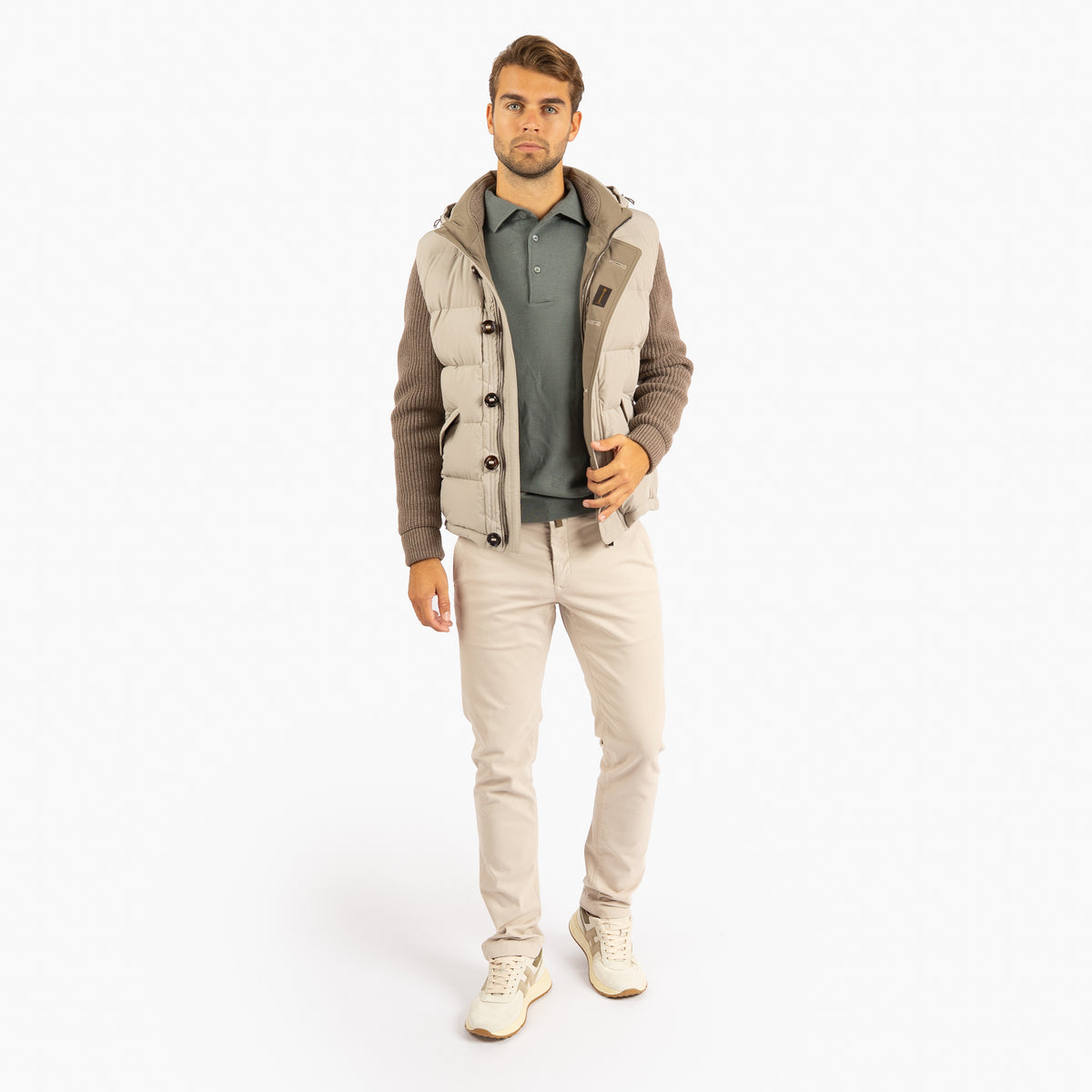 Moorer Hybride Jack Beige | Foscolo-KNM