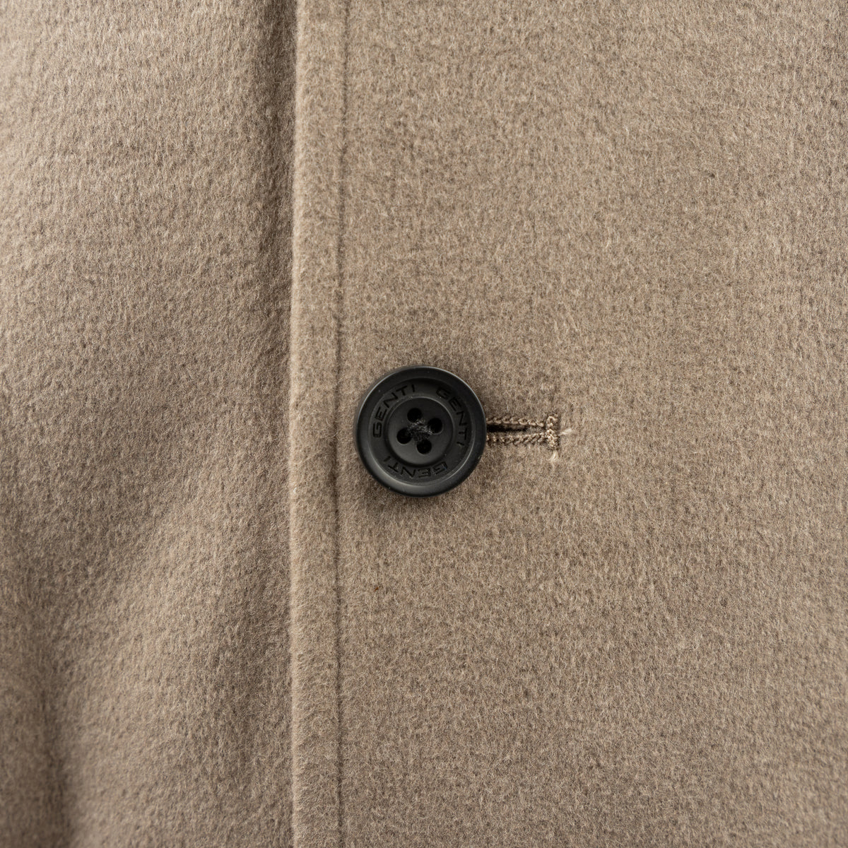Genti Bomberjack Beige | Wool Blend