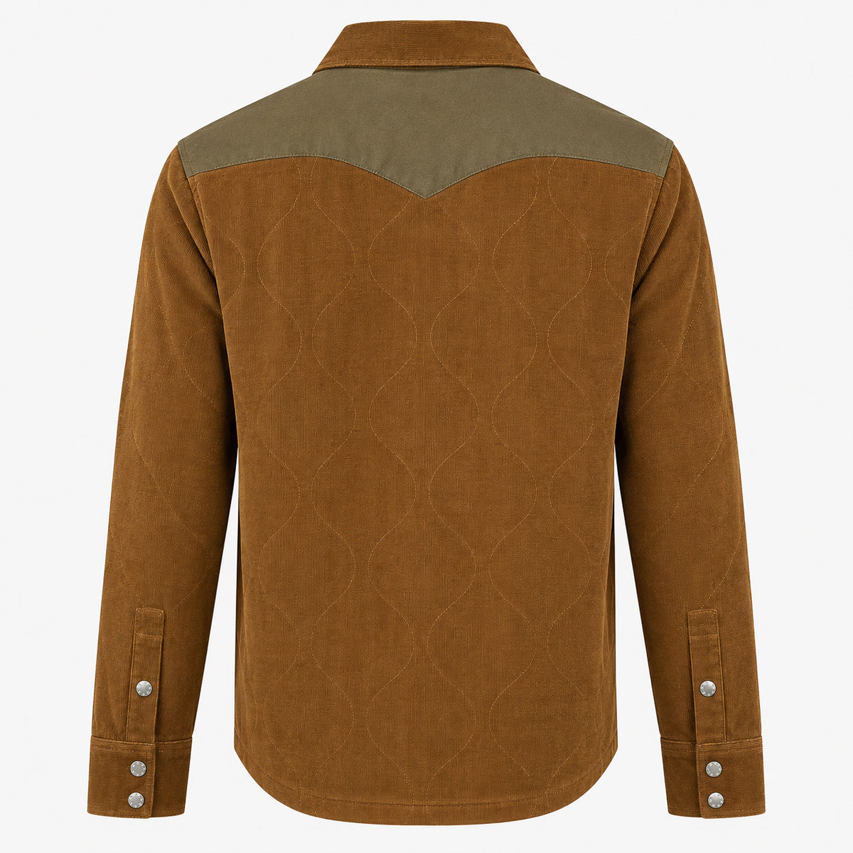Denham Corduroy Overshirt Bruin | Craft Jacket Cotea