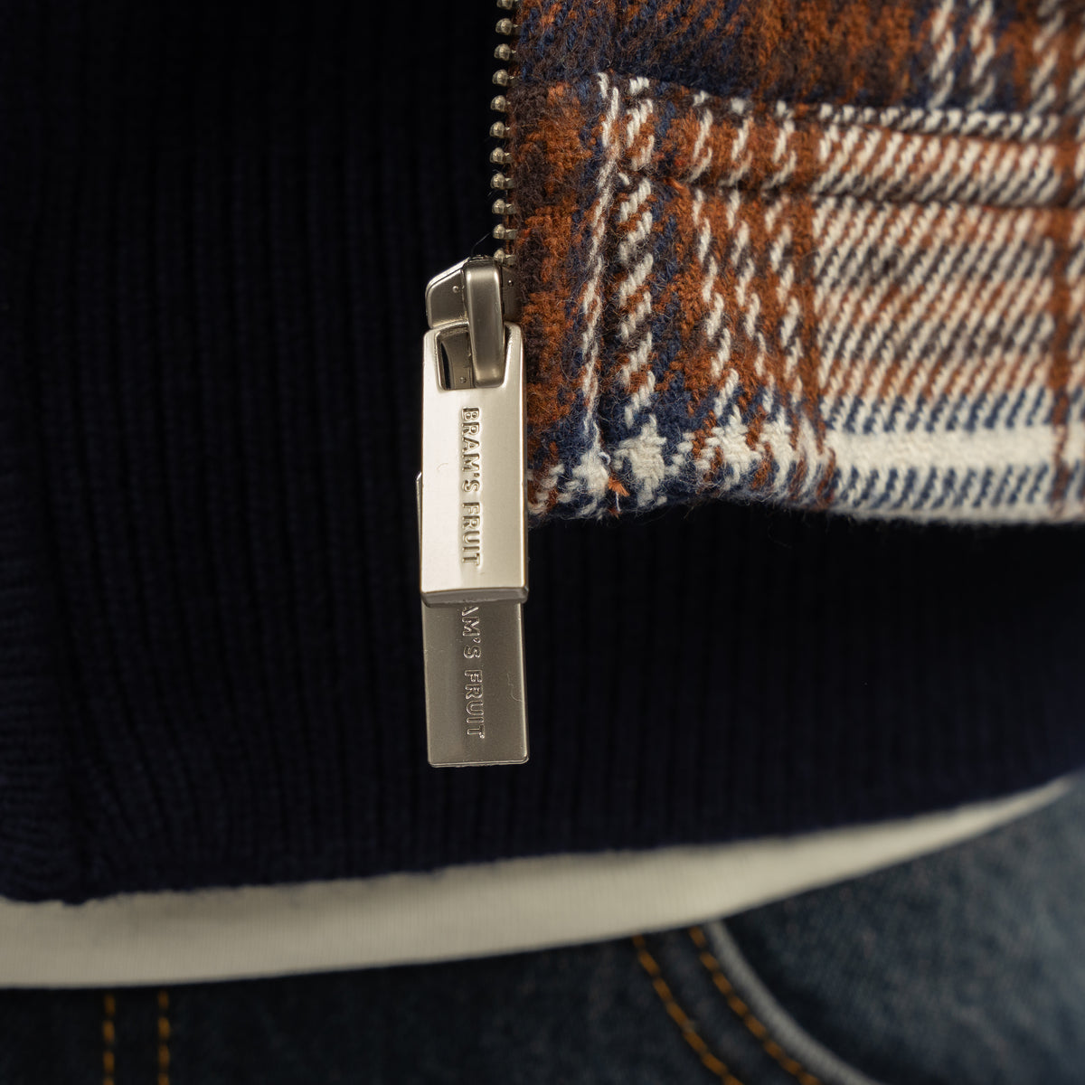 Bram's Fruit Jack Bruin Geruit | Gardener Flanel Jacket