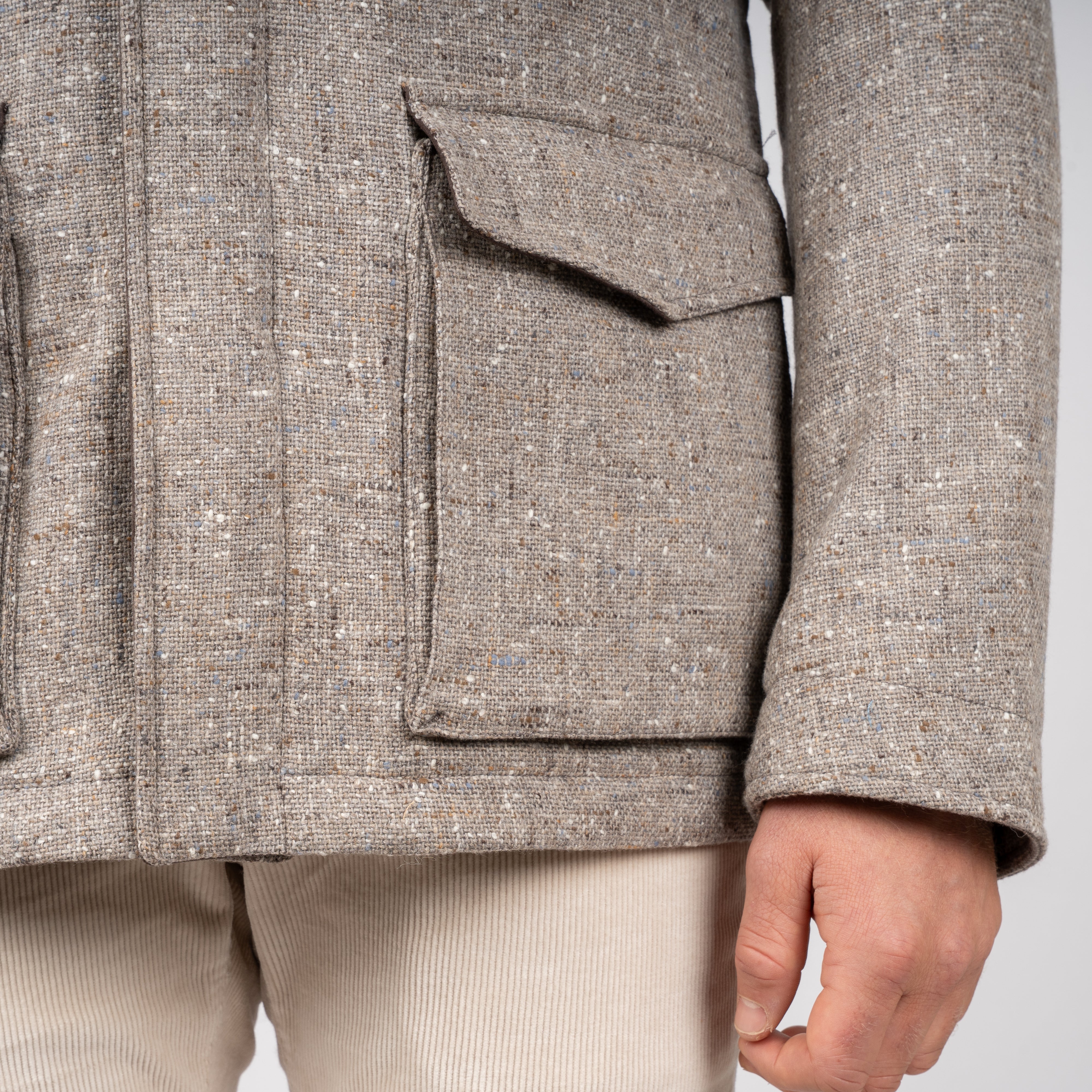Herno Field Jacket Taupe | Resort