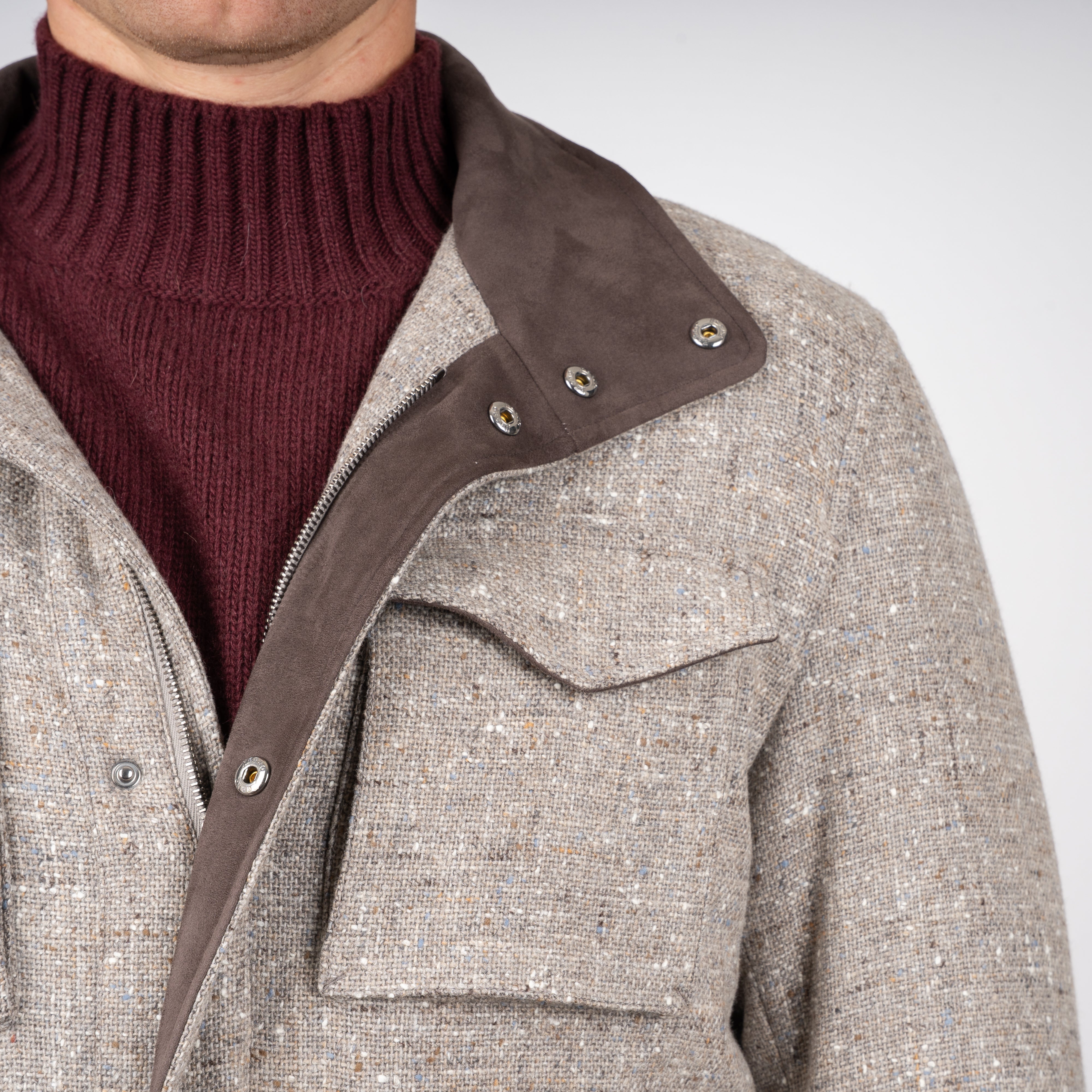 Herno Field Jacket Taupe | Resort