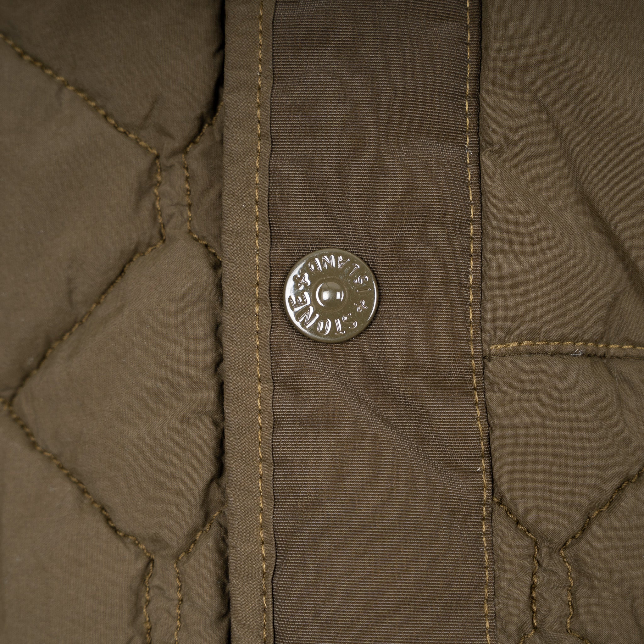 Stone Island Hybride Donsjack Groen | Ghost