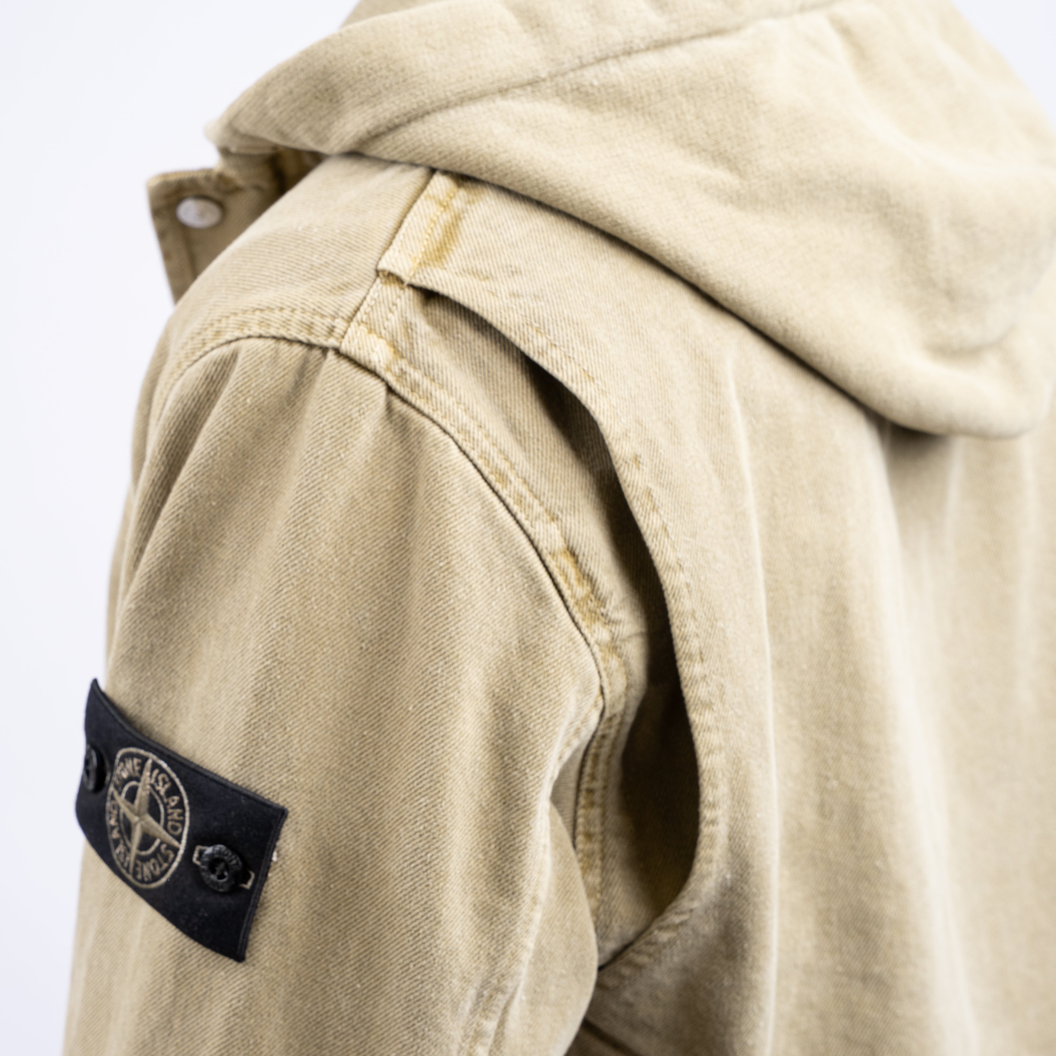 Stone Island Jack Groen | Mineral Dyed Cotton Gabardine-TC
