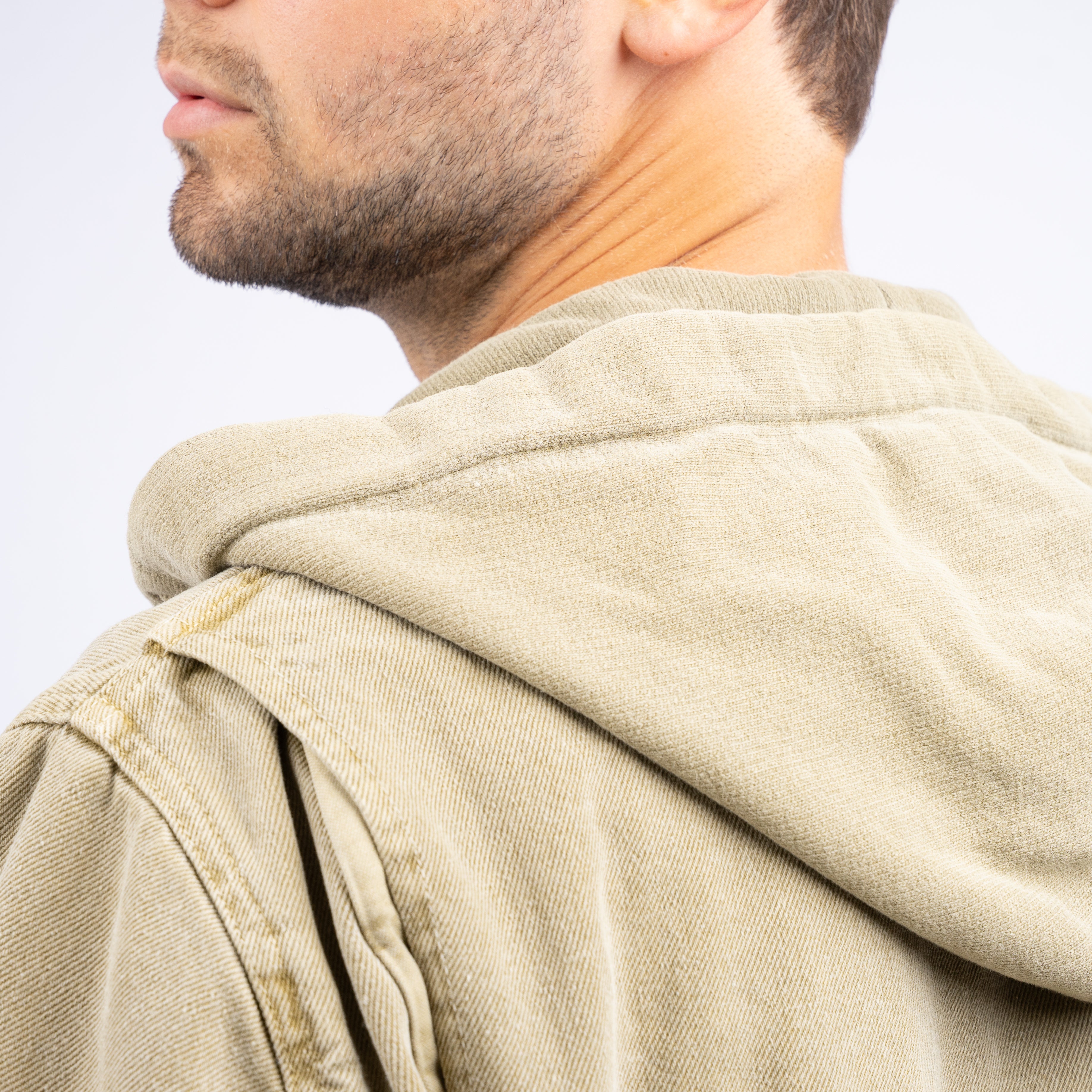 Stone Island Jack Groen | Mineral Dyed Cotton Gabardine-TC
