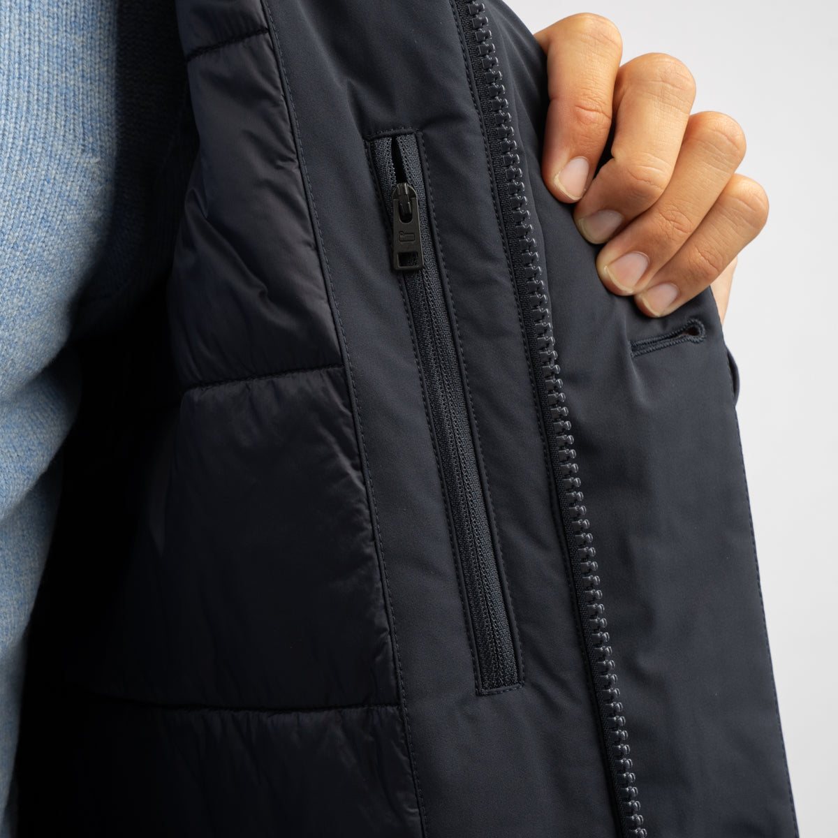 Woolrich Parka Blauw | Arctic Parka Stretch