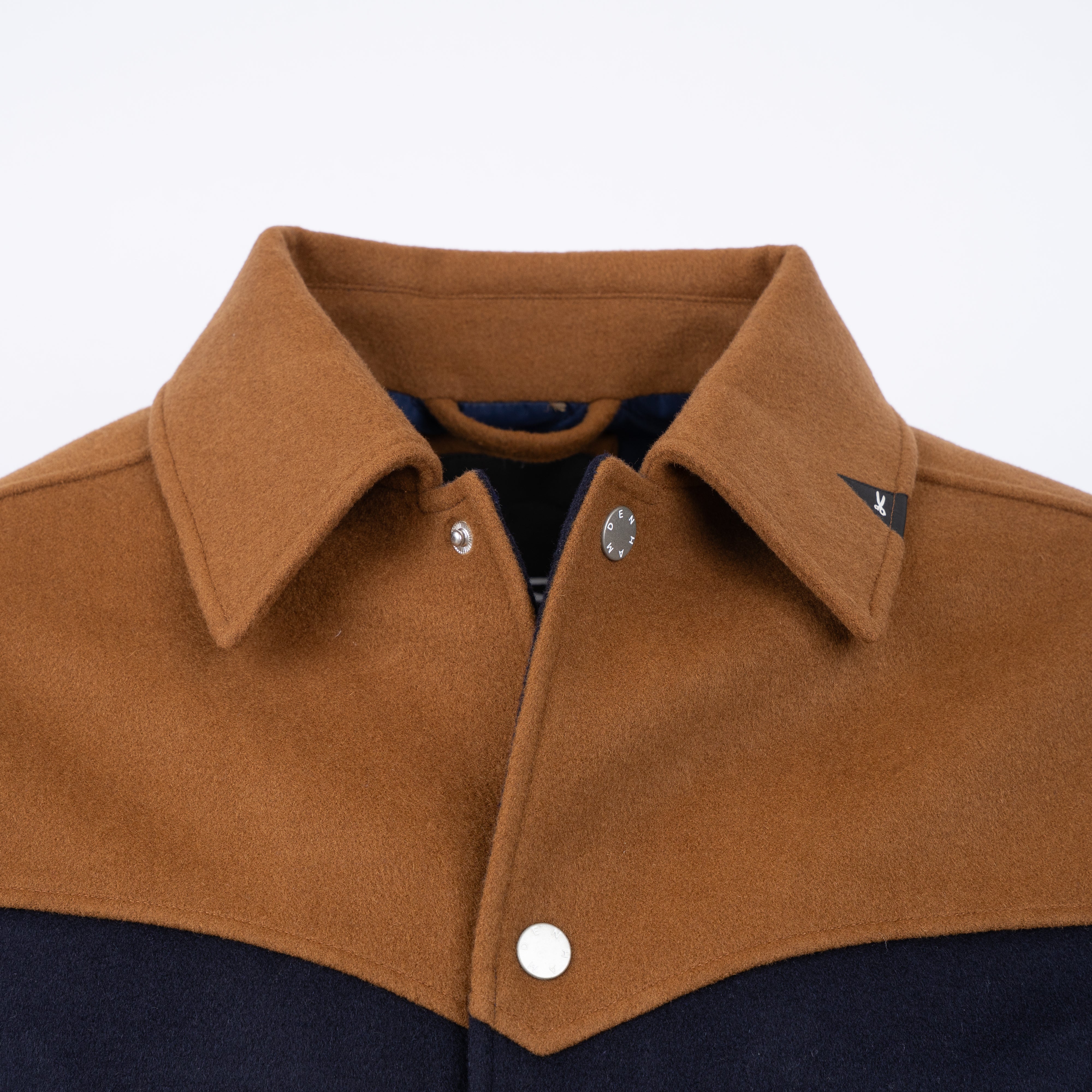 Denham Varsity Jack Blauw | Canyon Jacket