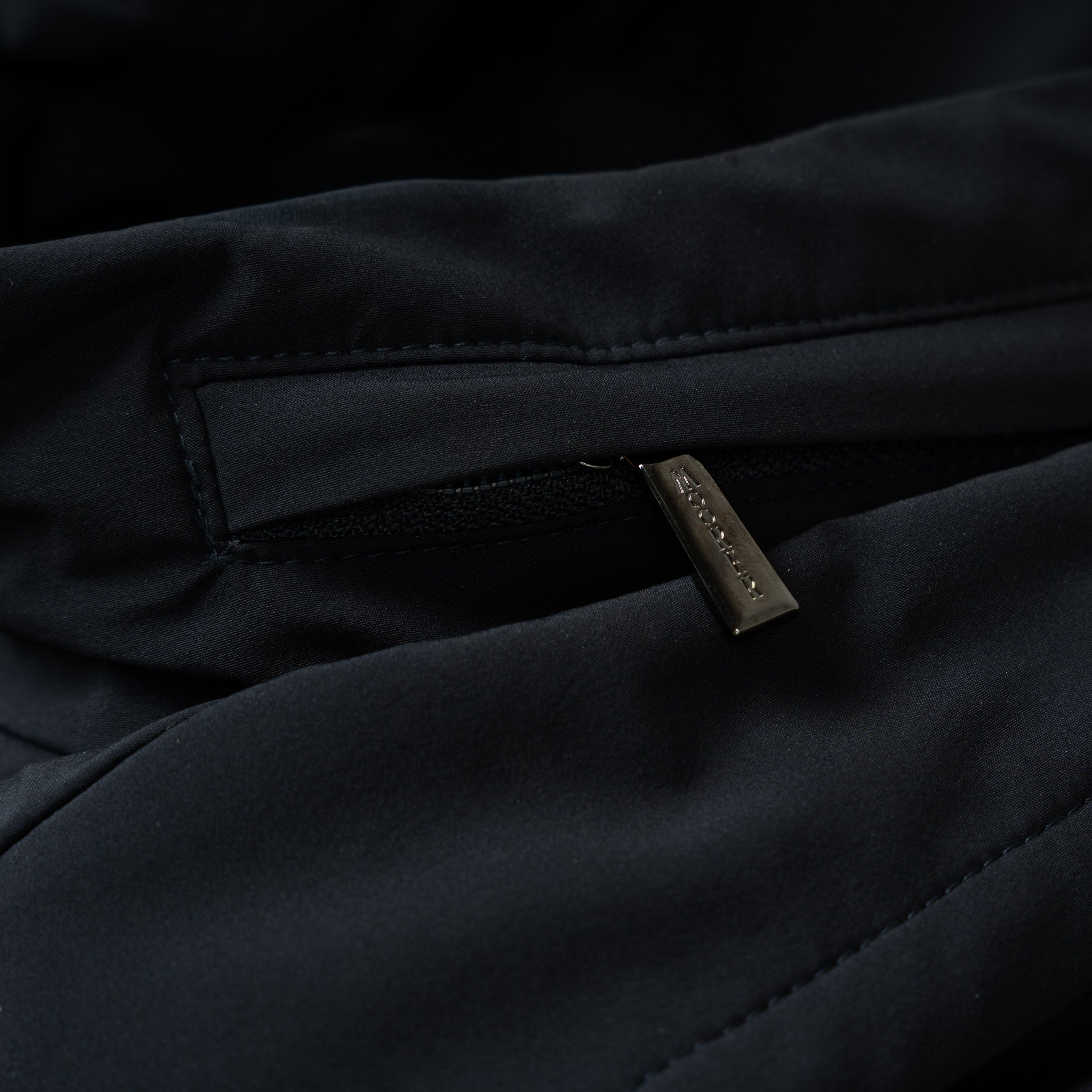 Moorer Peacoat Jack Donkerblauw | Volmer-KN