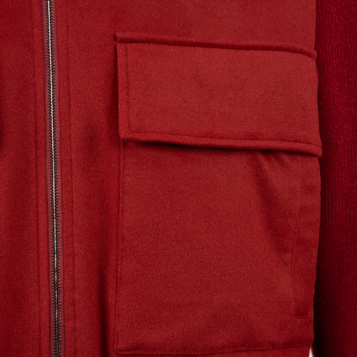 Paul & Shark Bomberjack Rood | Aliseo Wool and Cashmere