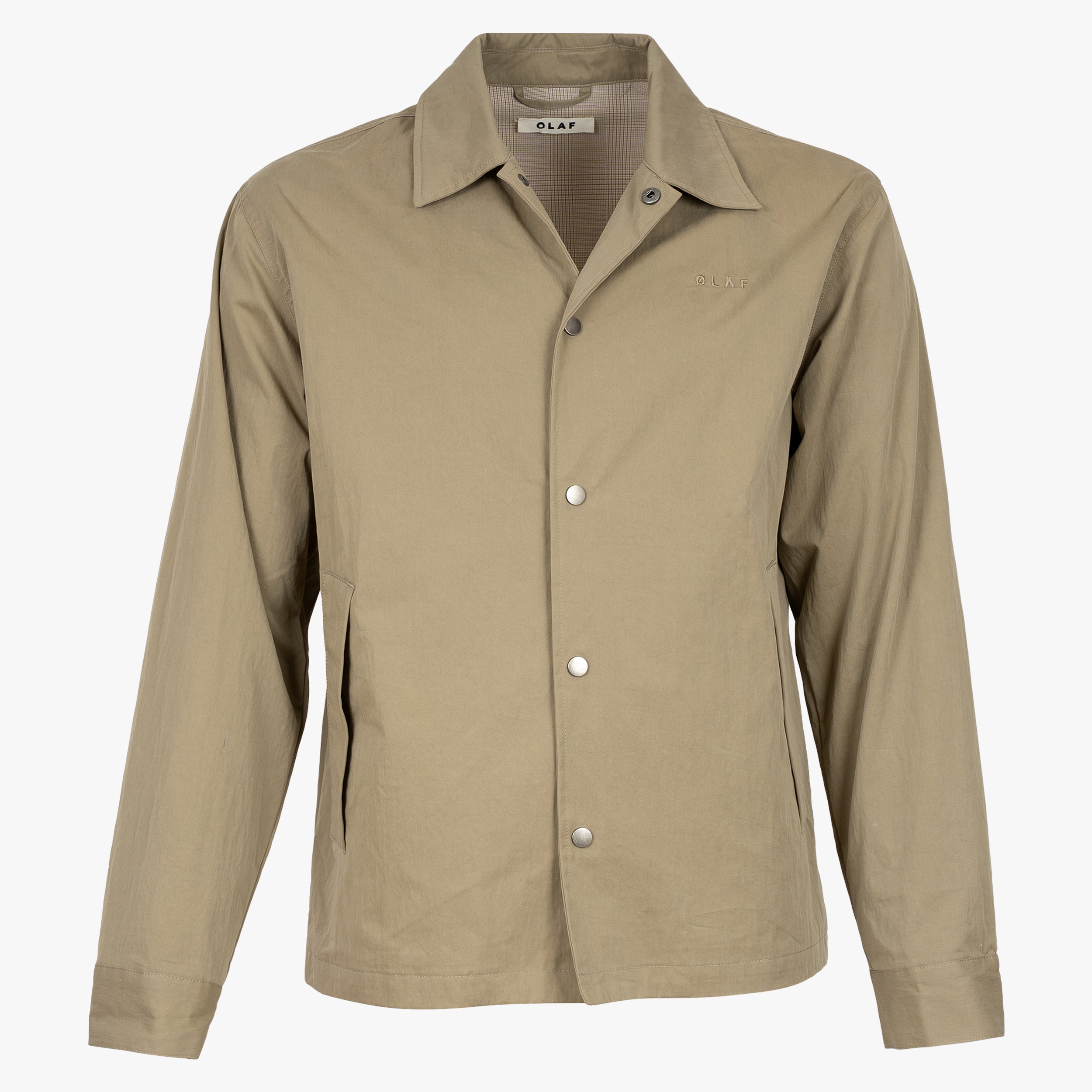 Olaf Overshirt Groen | Workwear Coach Jacket