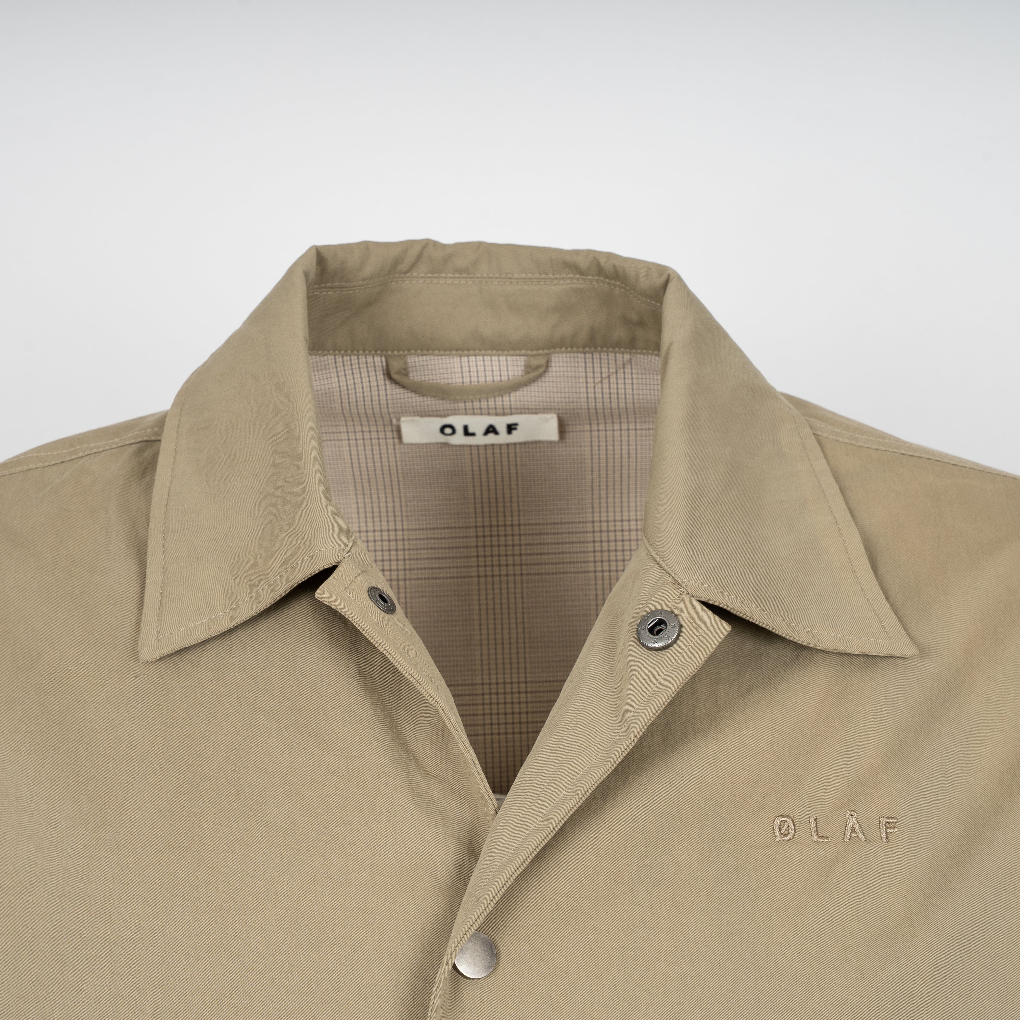 Olaf Overshirt Groen | Workwear Coach Jacket