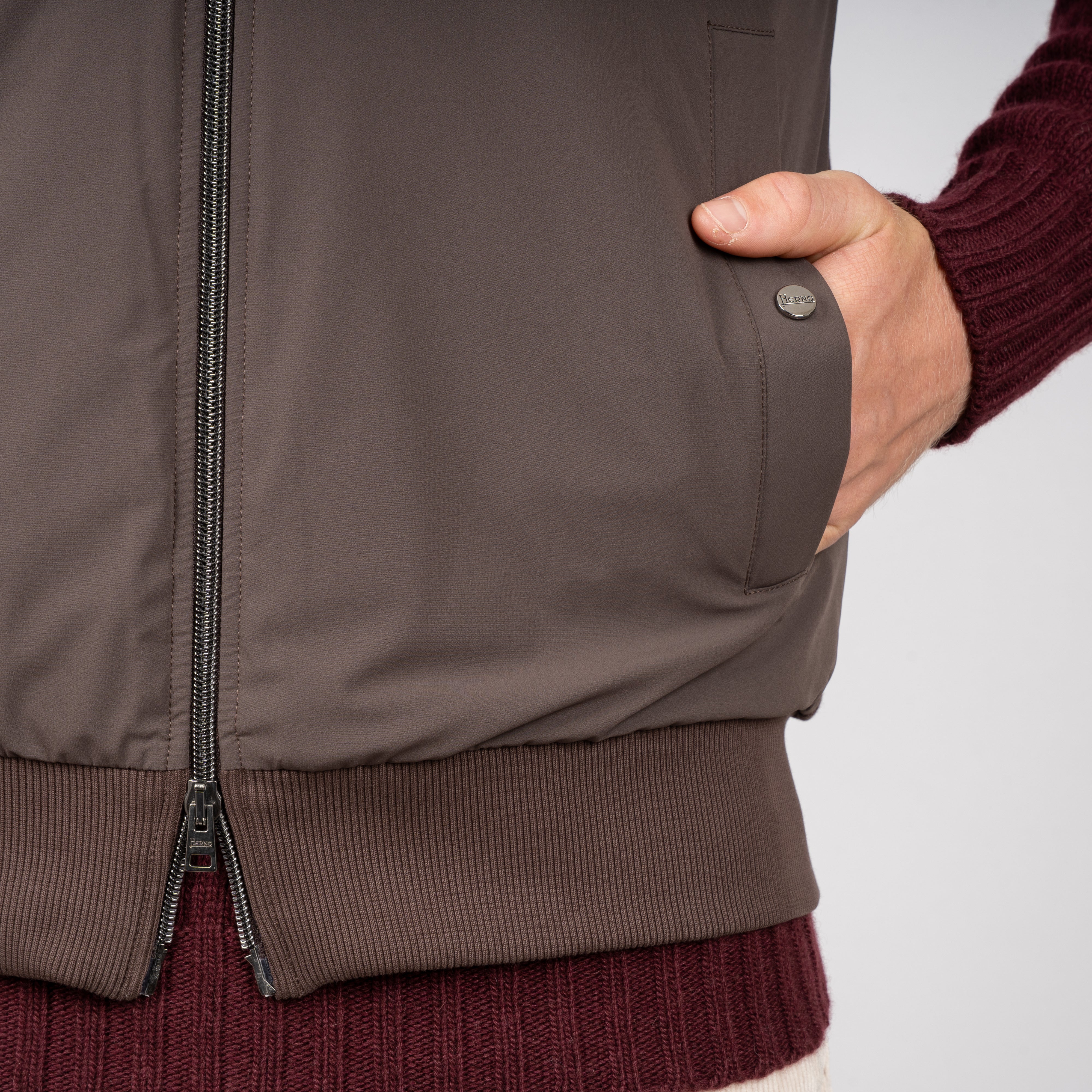 Herno Bodywarmer Bruin | Resort