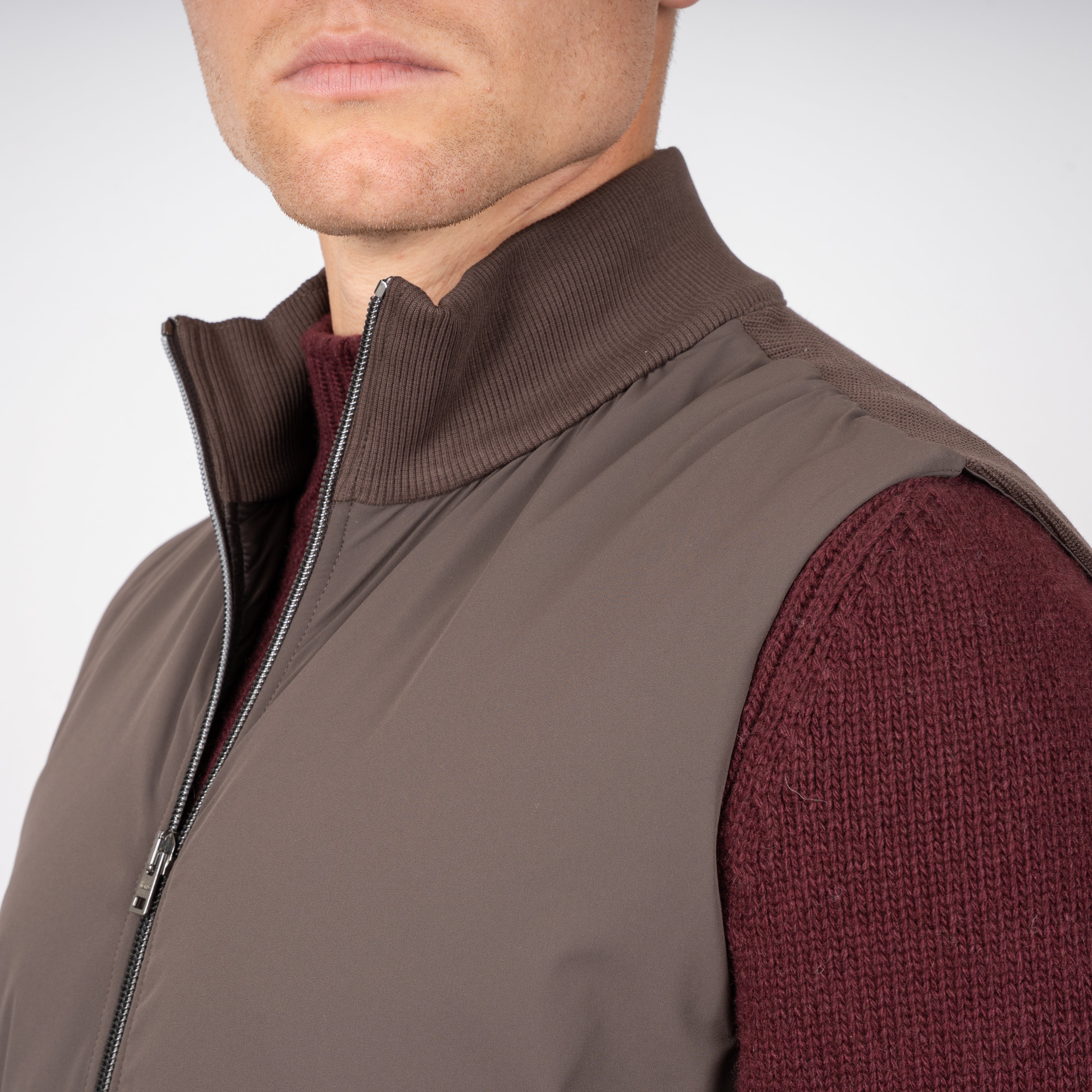 Herno Bodywarmer Bruin | Resort