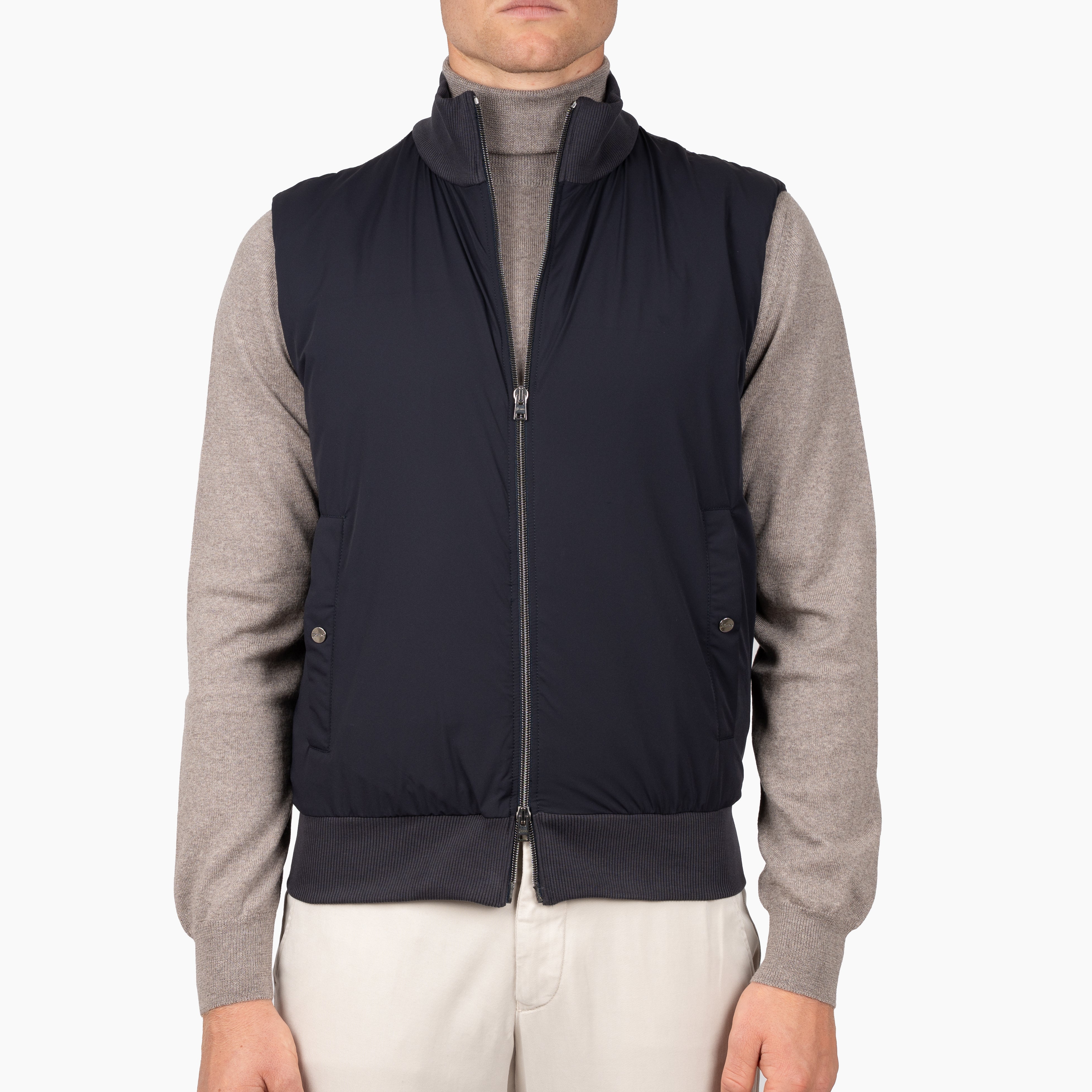 Herno Bodywarmer Blauw | Resort