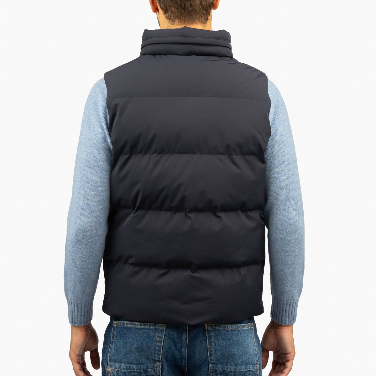 Genti Bodywarmer Blauw | Water-Repellent Nylon