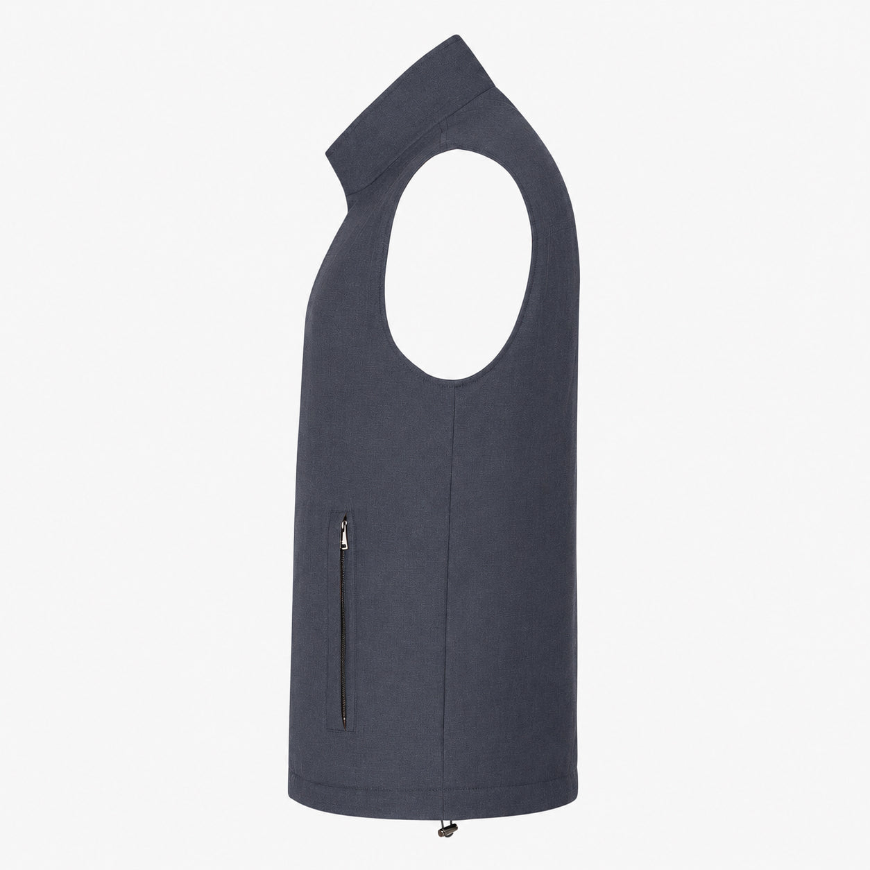 Paul & Shark Reversible Bodywarmer Blauw | Loro Piana Rain System® Zelander® Wool