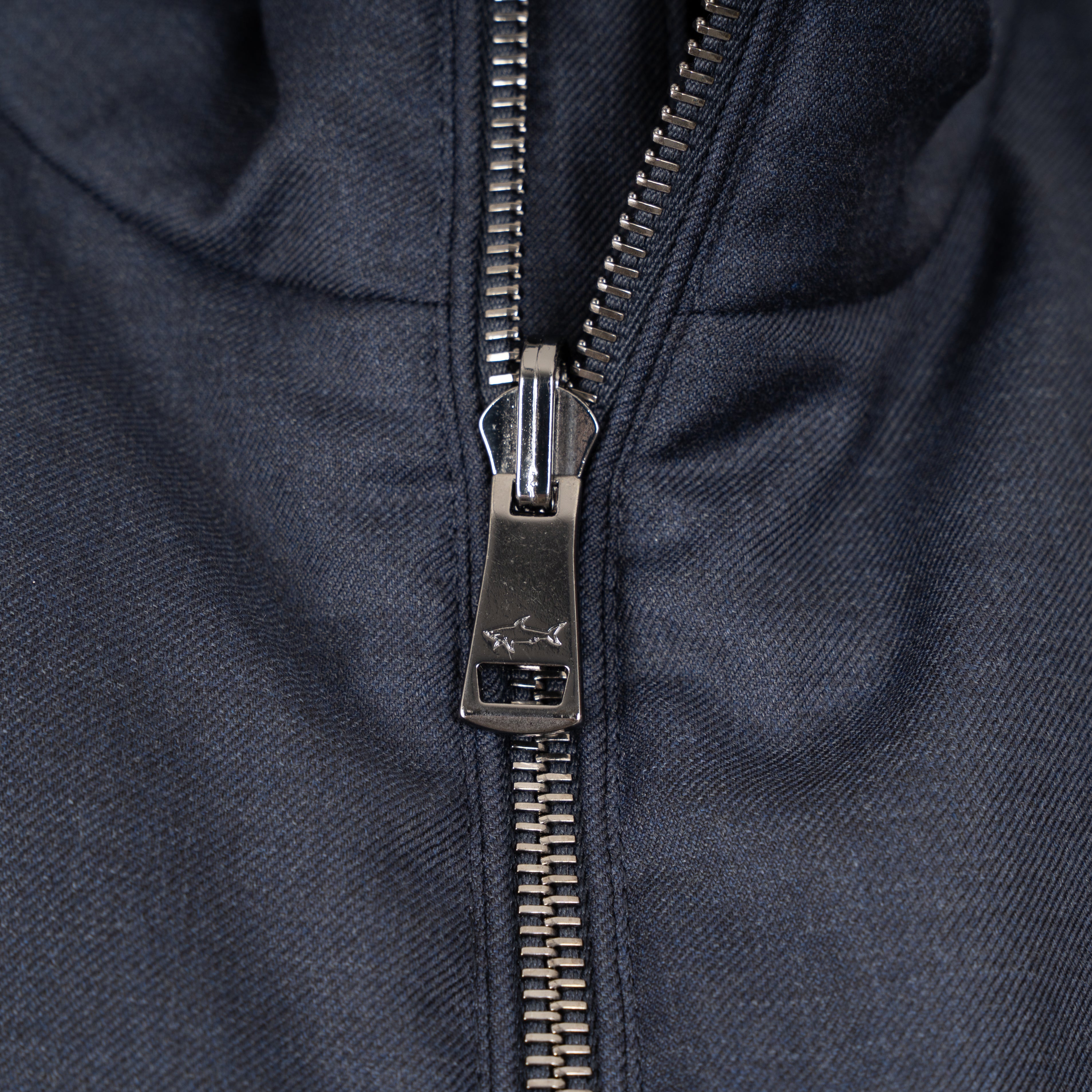 Paul & Shark Reversible Bodywarmer Blauw | Loro Piana Rain System® Zelander® Wool