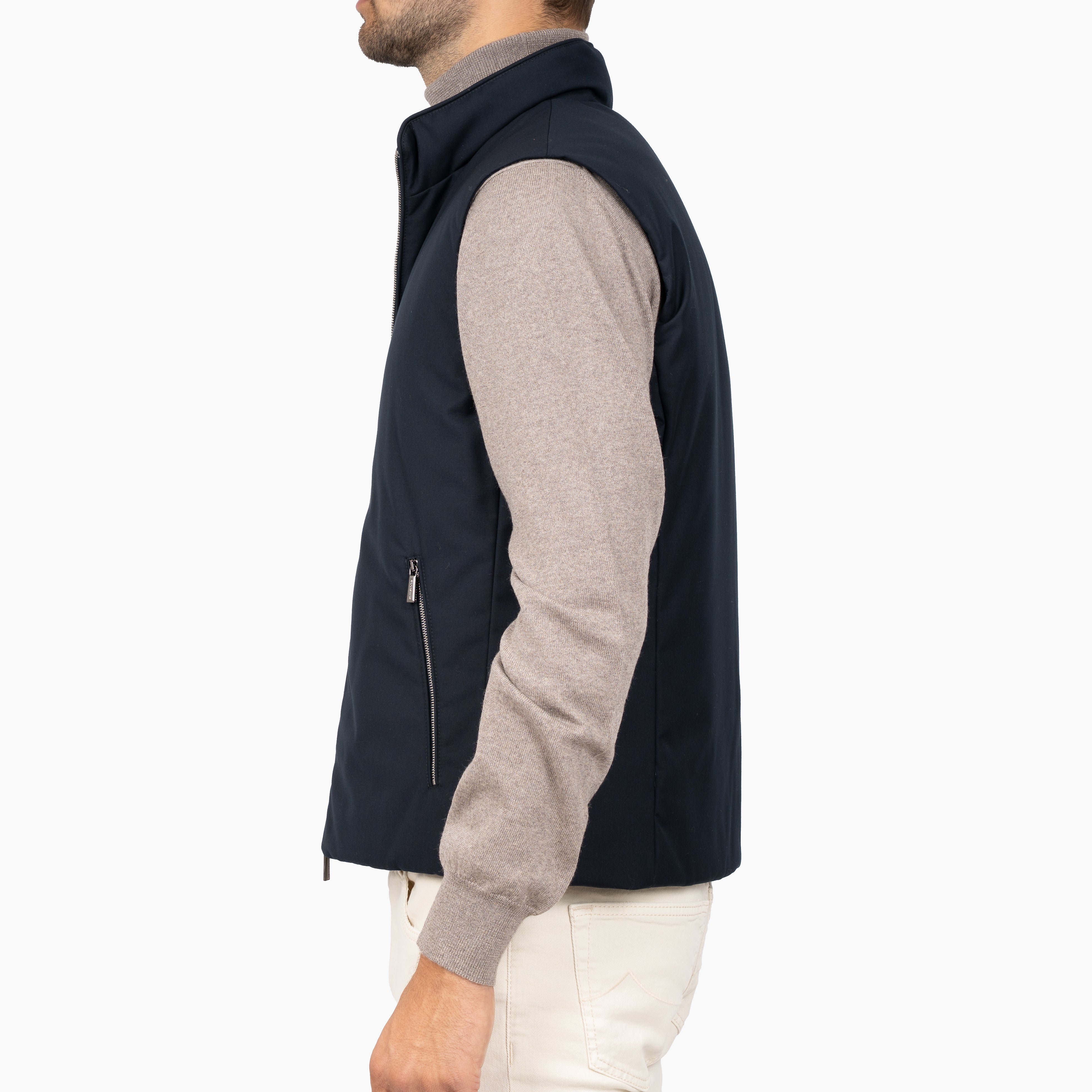 Moorer Bodywarmer Blauw | UROS-PUM