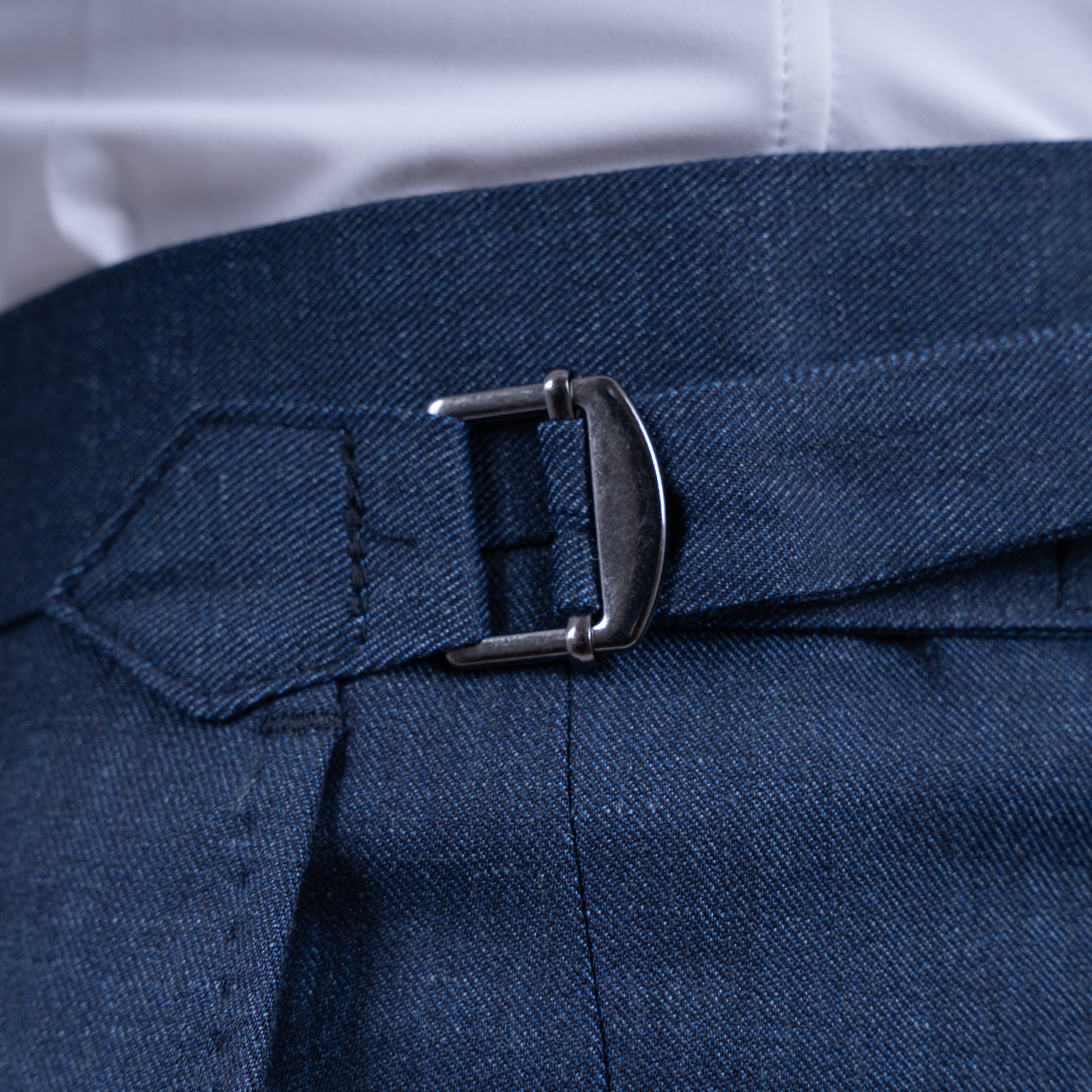 Munro Pak Blauw | Loro Piana Jersely®