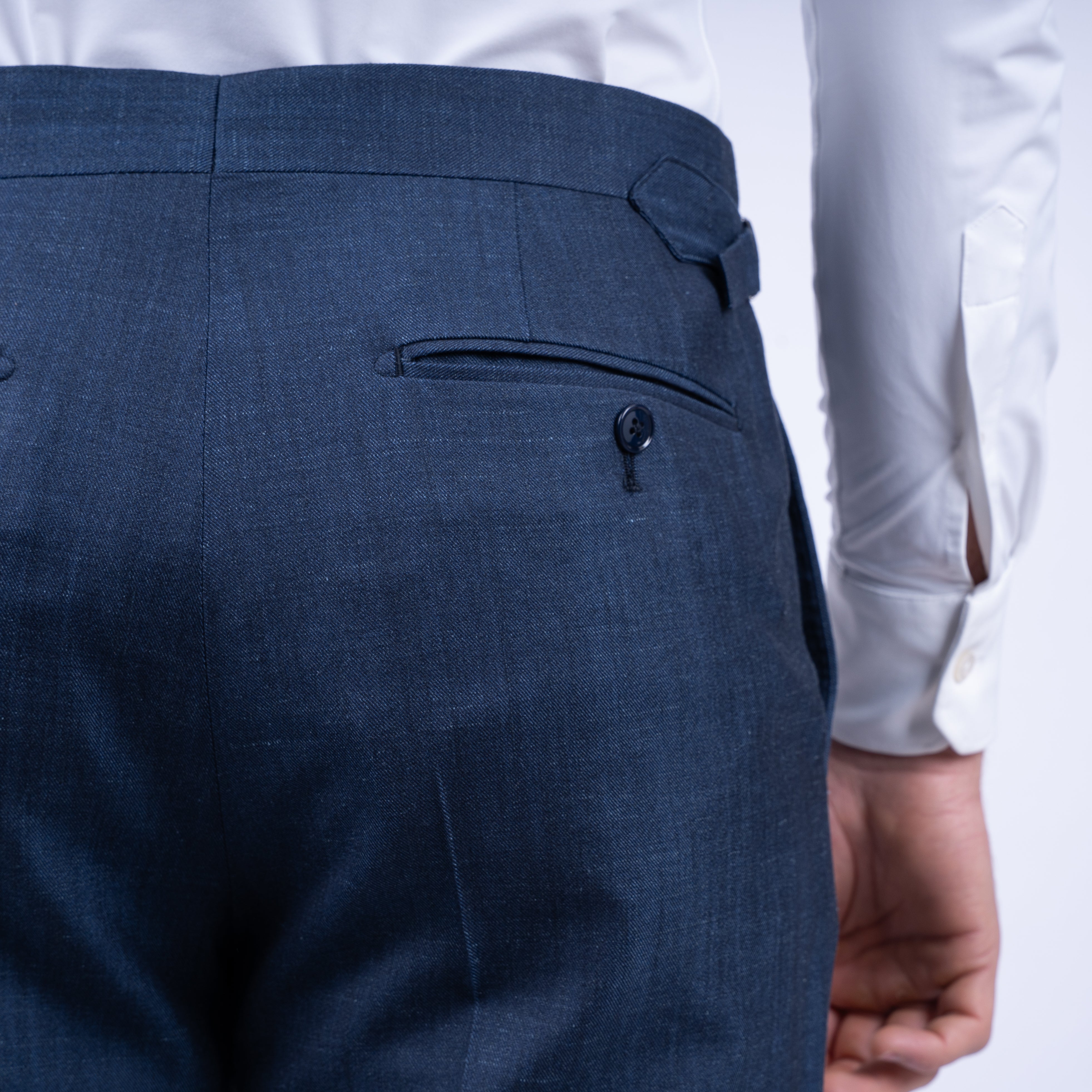 Munro Pak Blauw | Loro Piana Jersely®