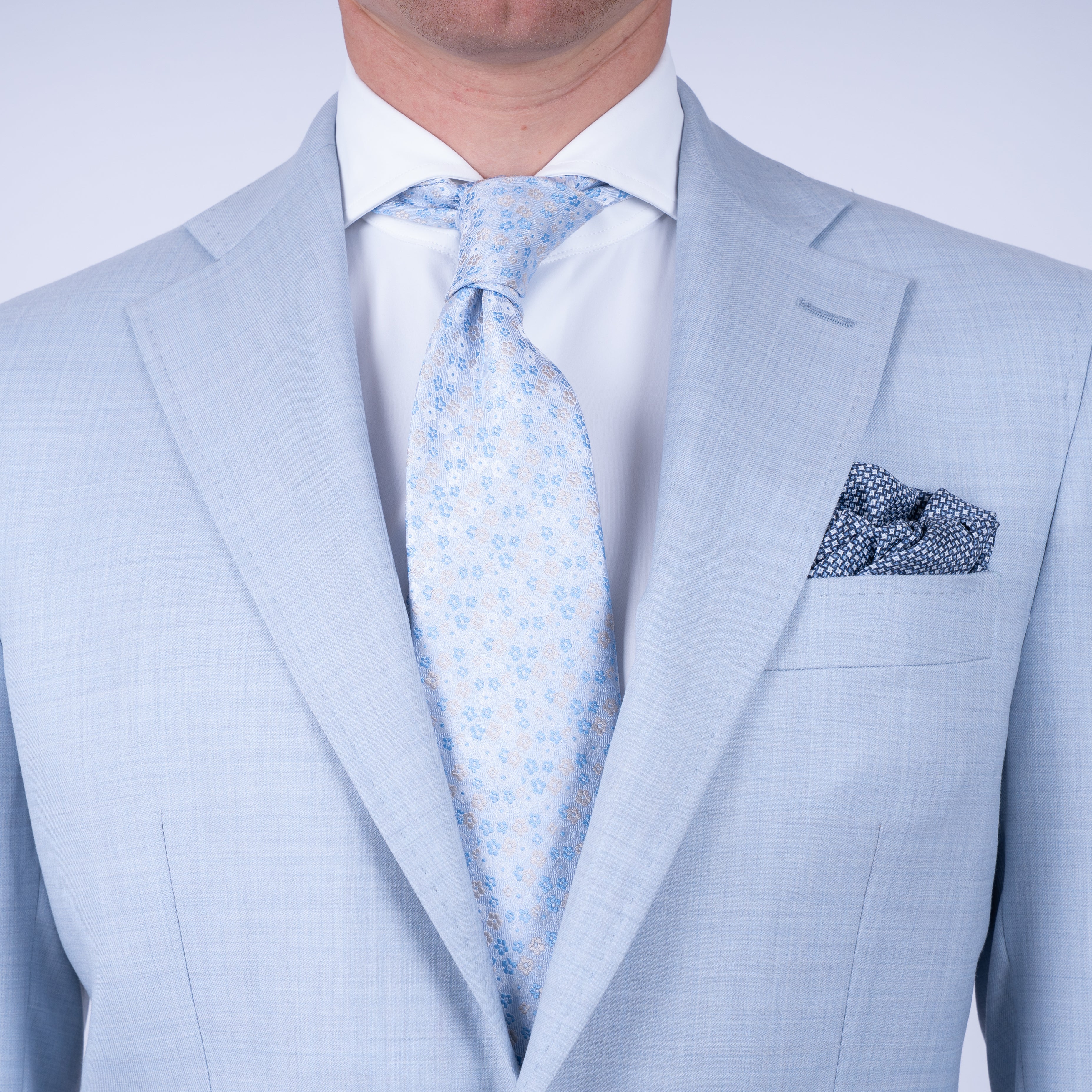 Munro Pak Lichtblauw | Loro Piana Zelander®