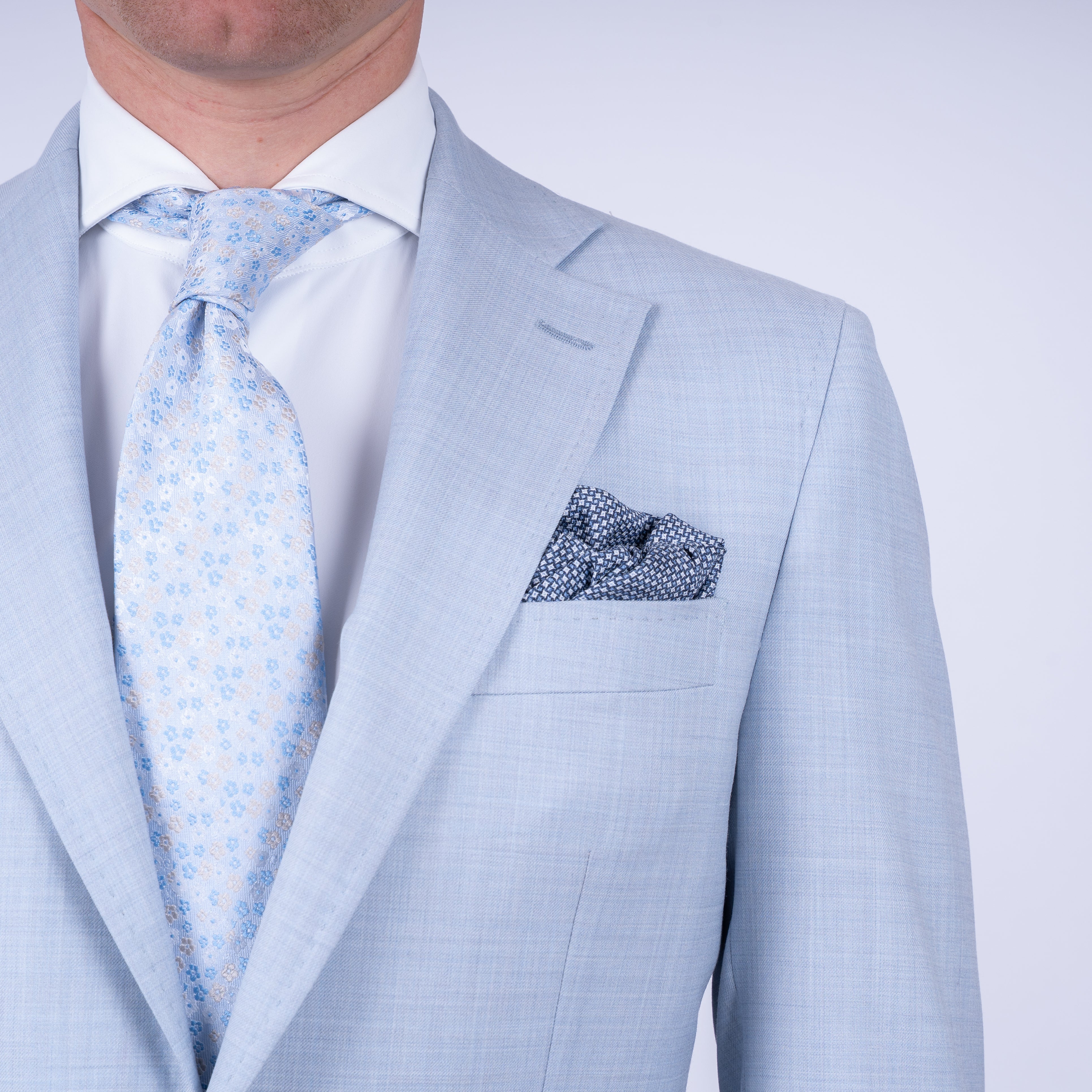 Munro Pak Lichtblauw | Loro Piana Zelander®