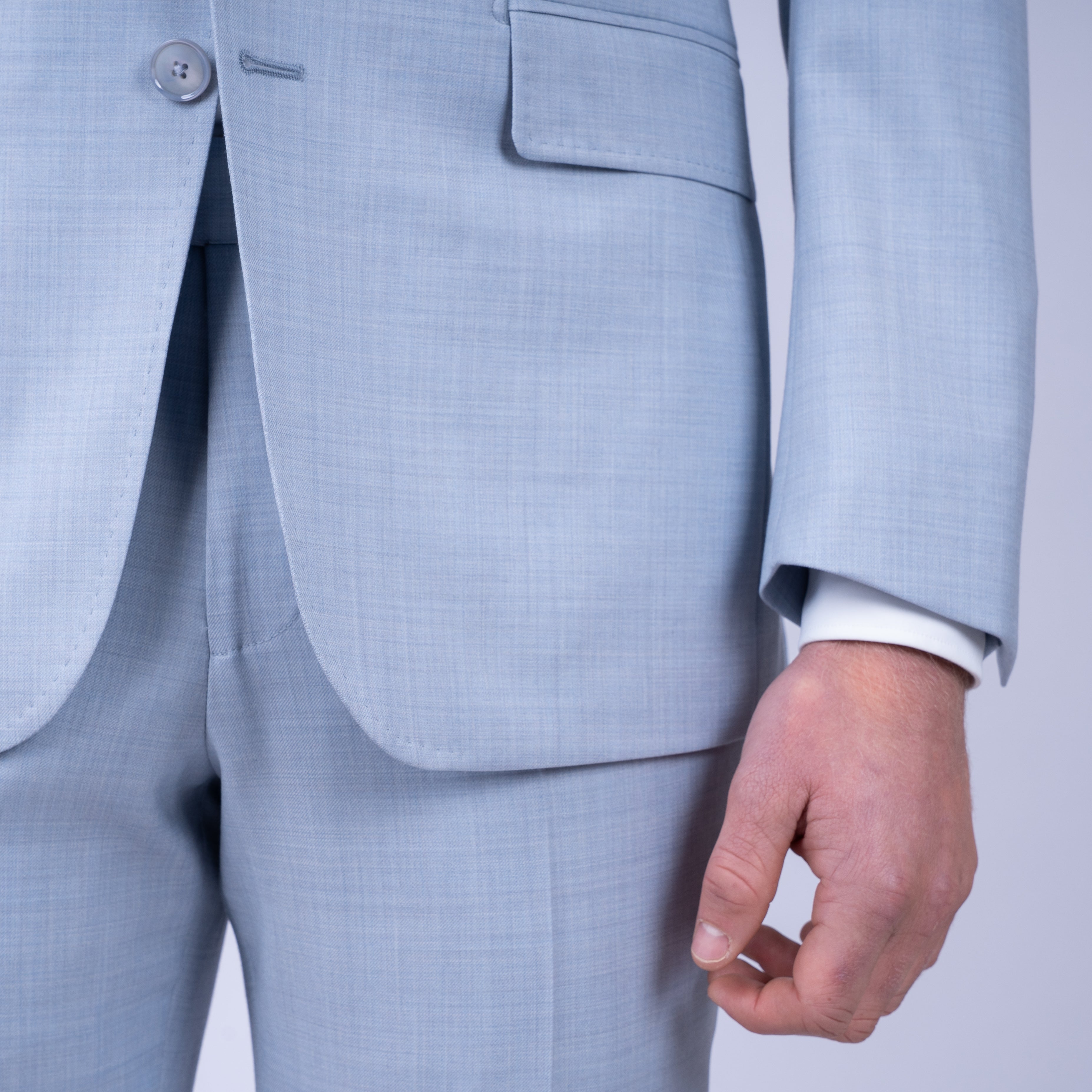 Munro Pak Lichtblauw | Loro Piana Zelander®