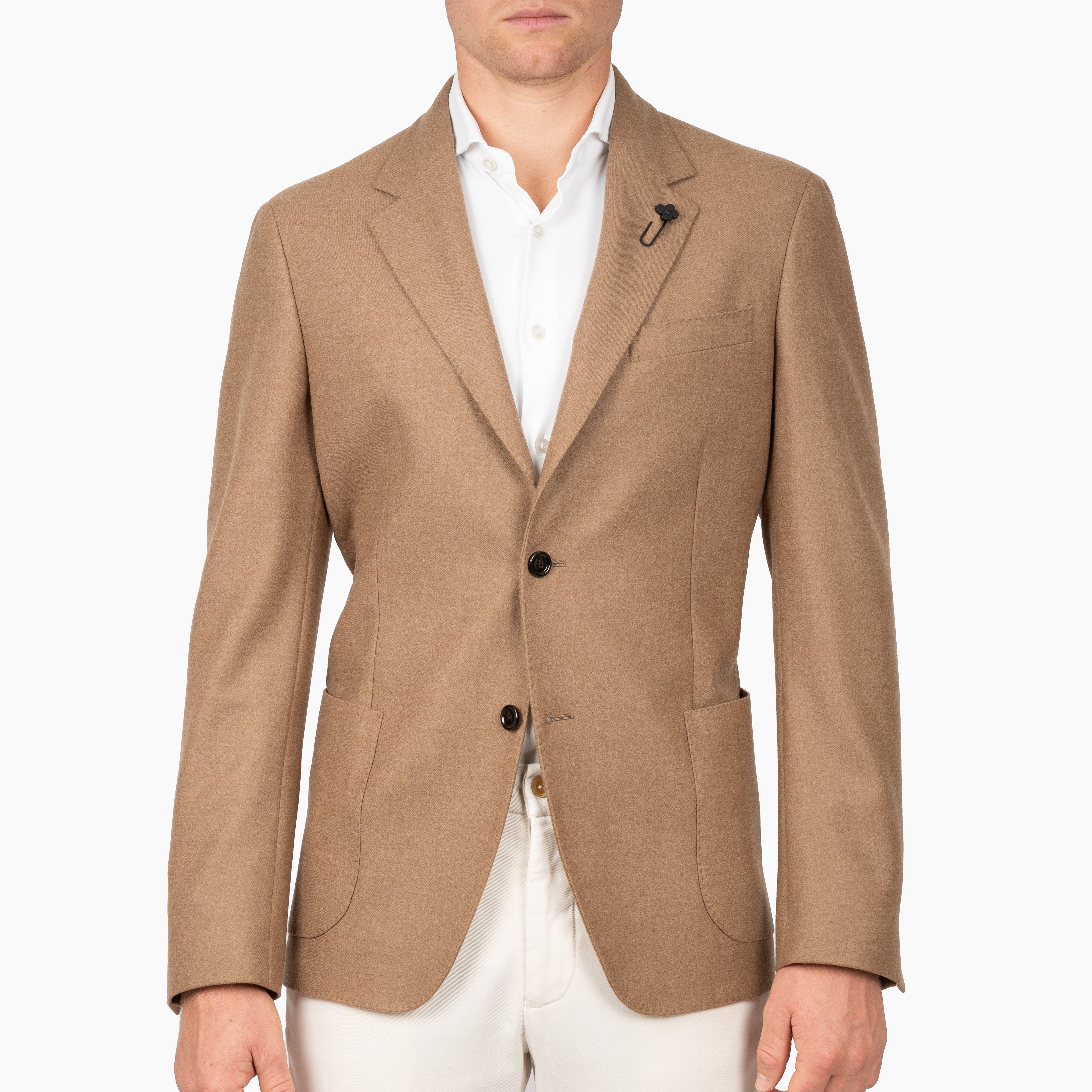 Lardini Colbert Camel | Roma Loro Piana Jersely