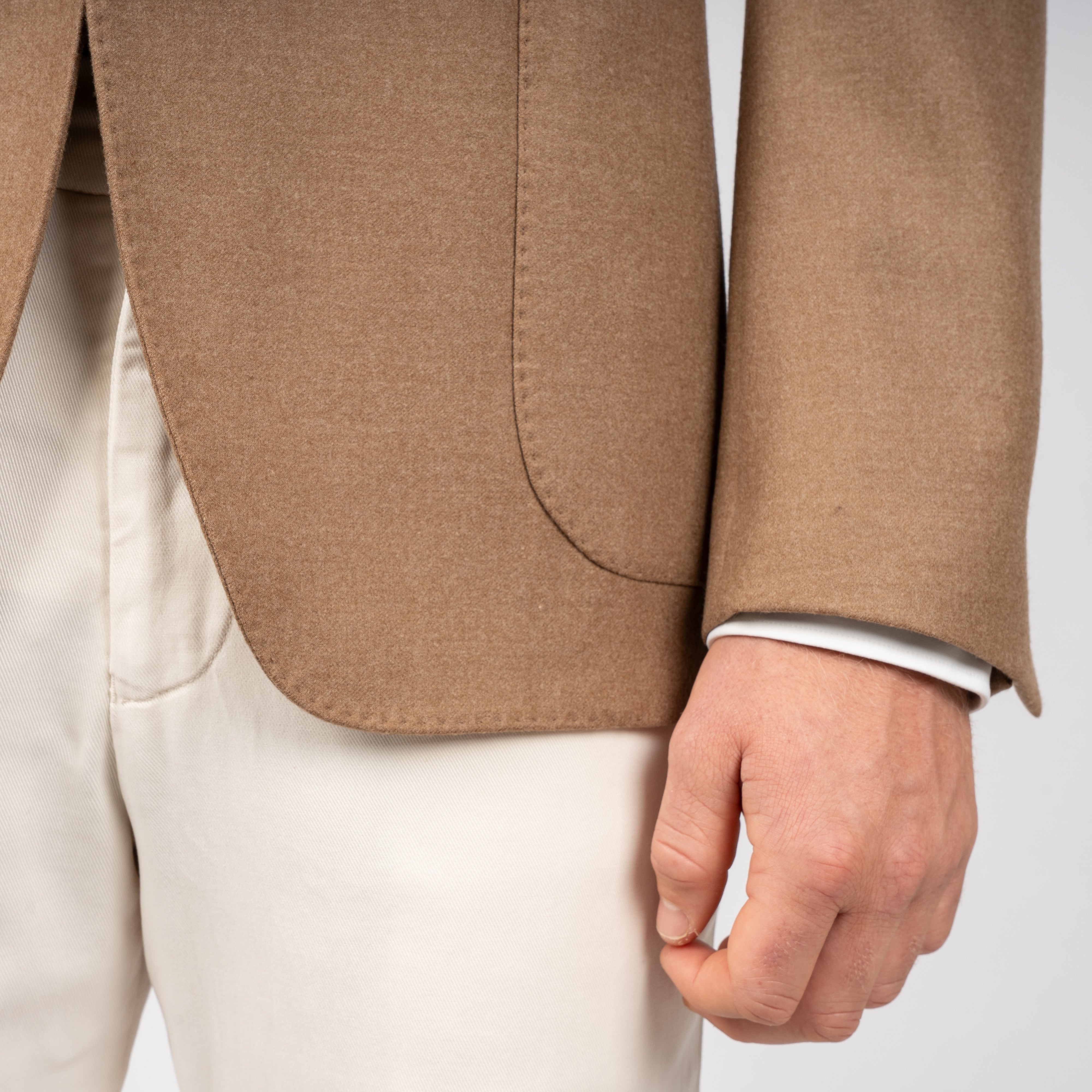 Lardini Colbert Camel | Roma Loro Piana Jersely