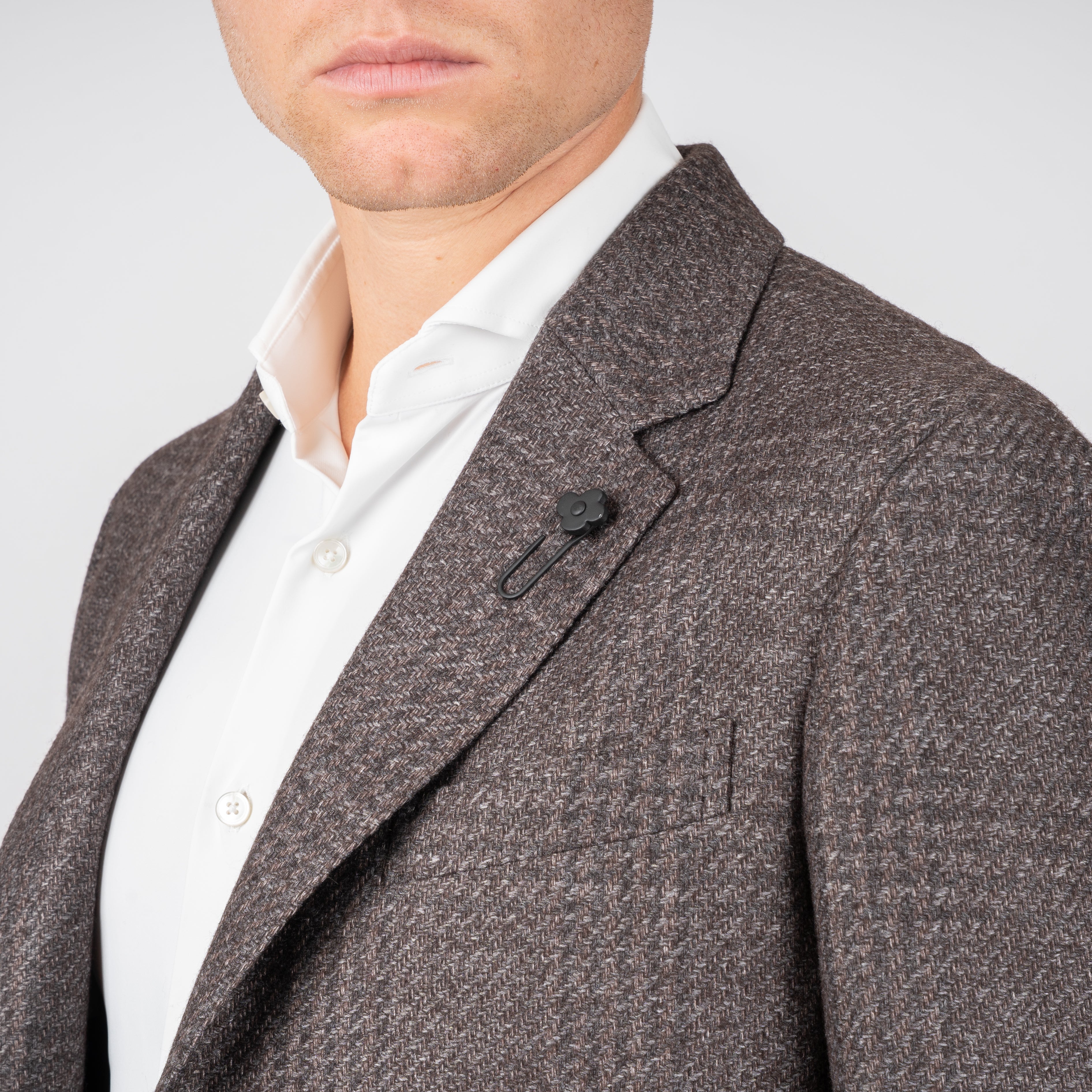 Lardini Colbert Bruin / Pruim Tint Geruit | Roma