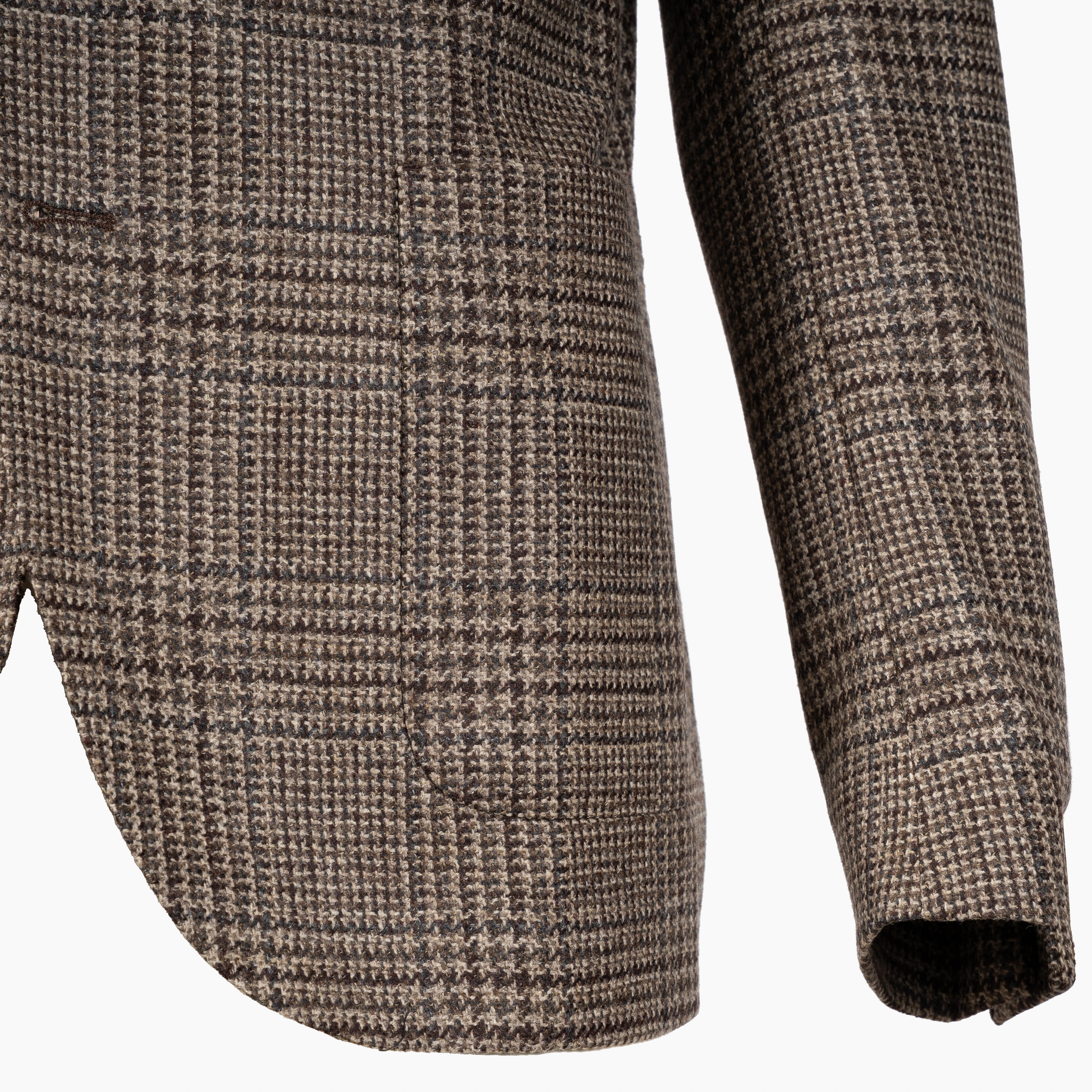 L.B.M. 1911 Colbert Bruin Geruit | Wool & Cashmere
