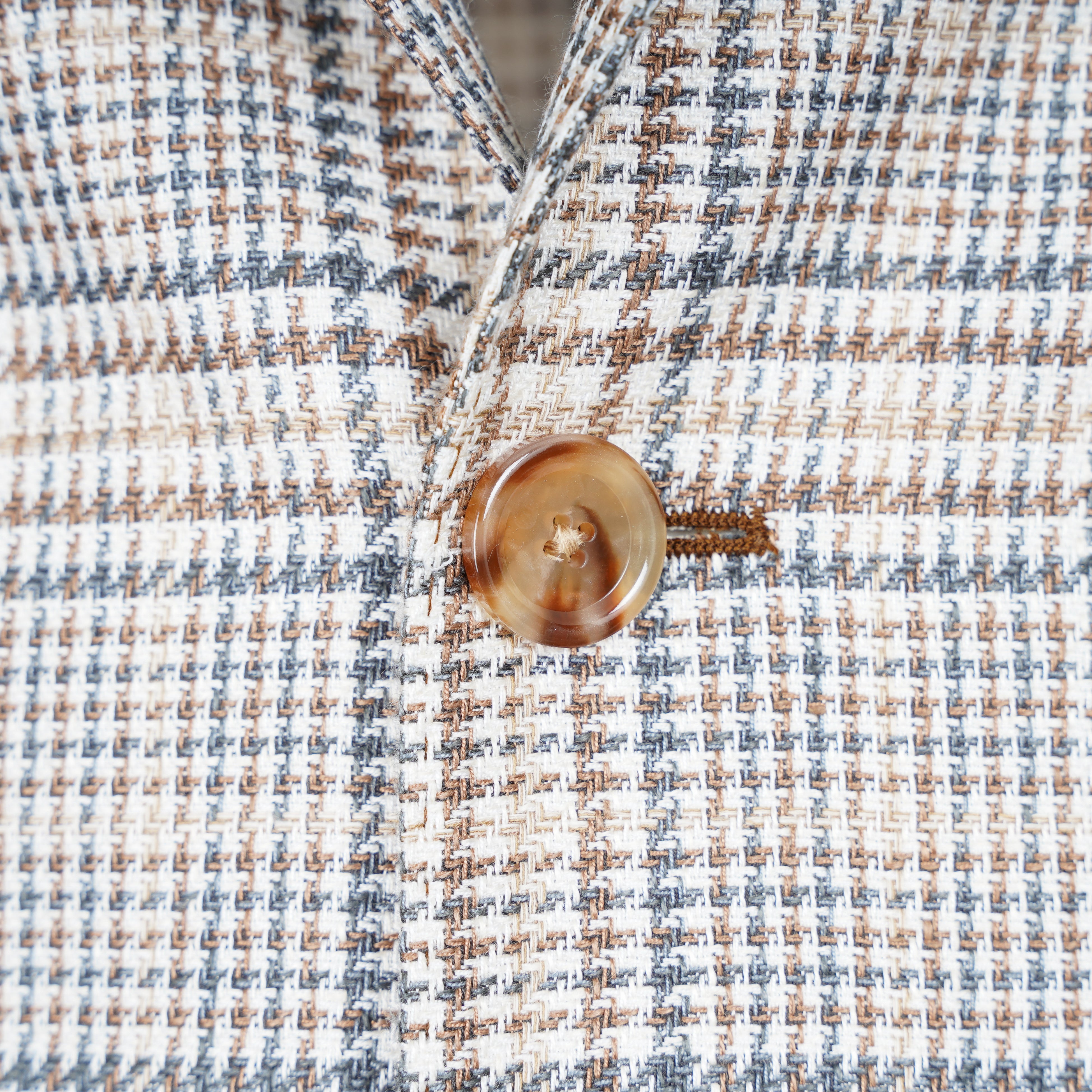 Lardini Colbert Geruit Bruin / Blauw | Roma