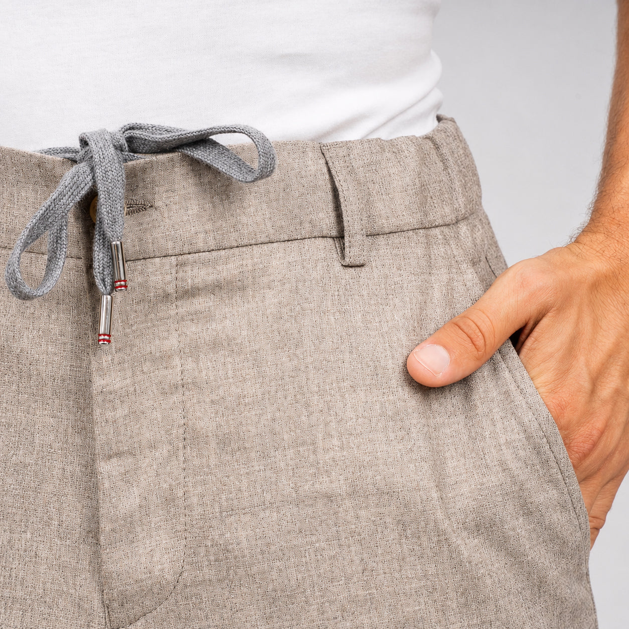 Marco Pescarolo Pantalon Beige | Manu