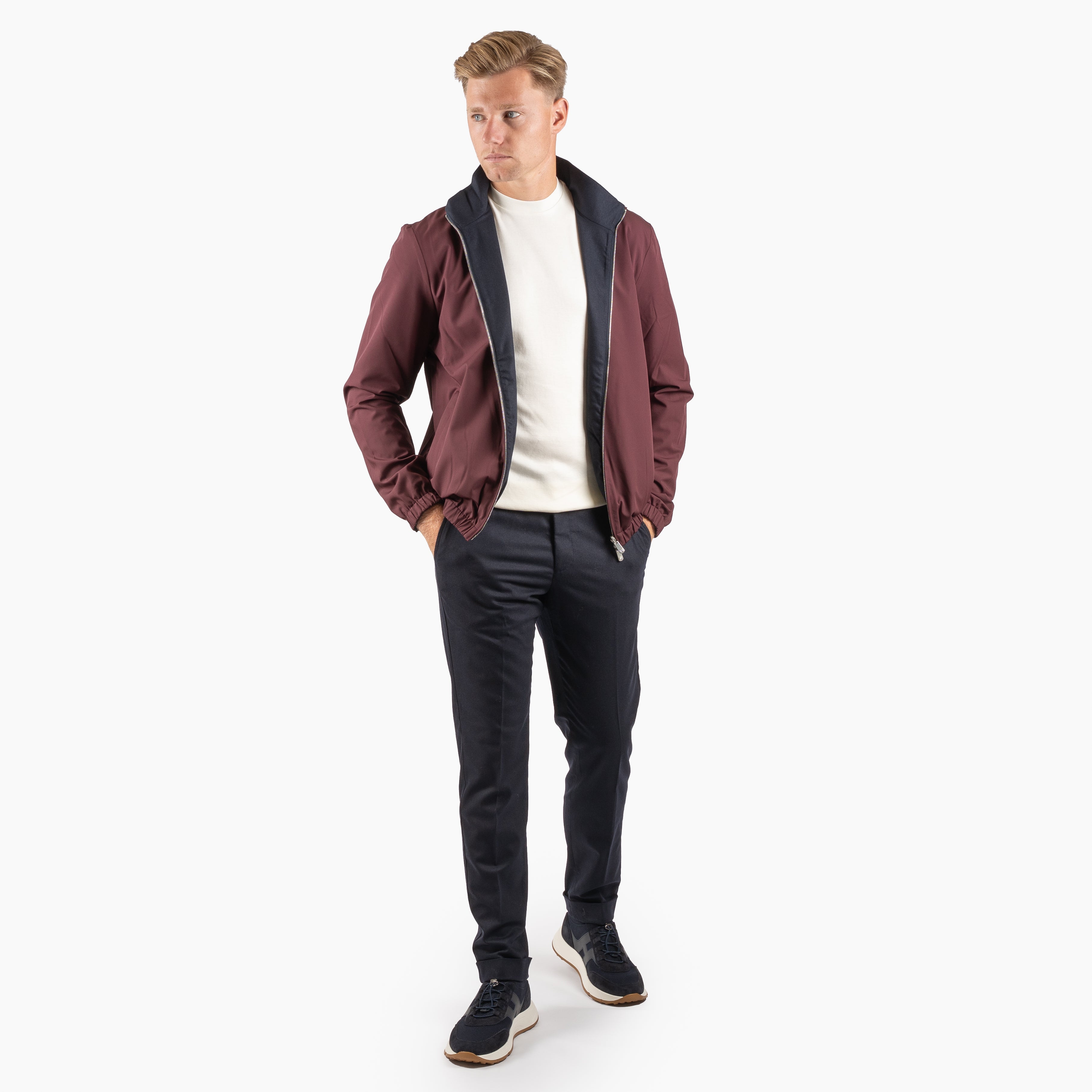 Marco Pescarolo Pantalon Blauw | Manu