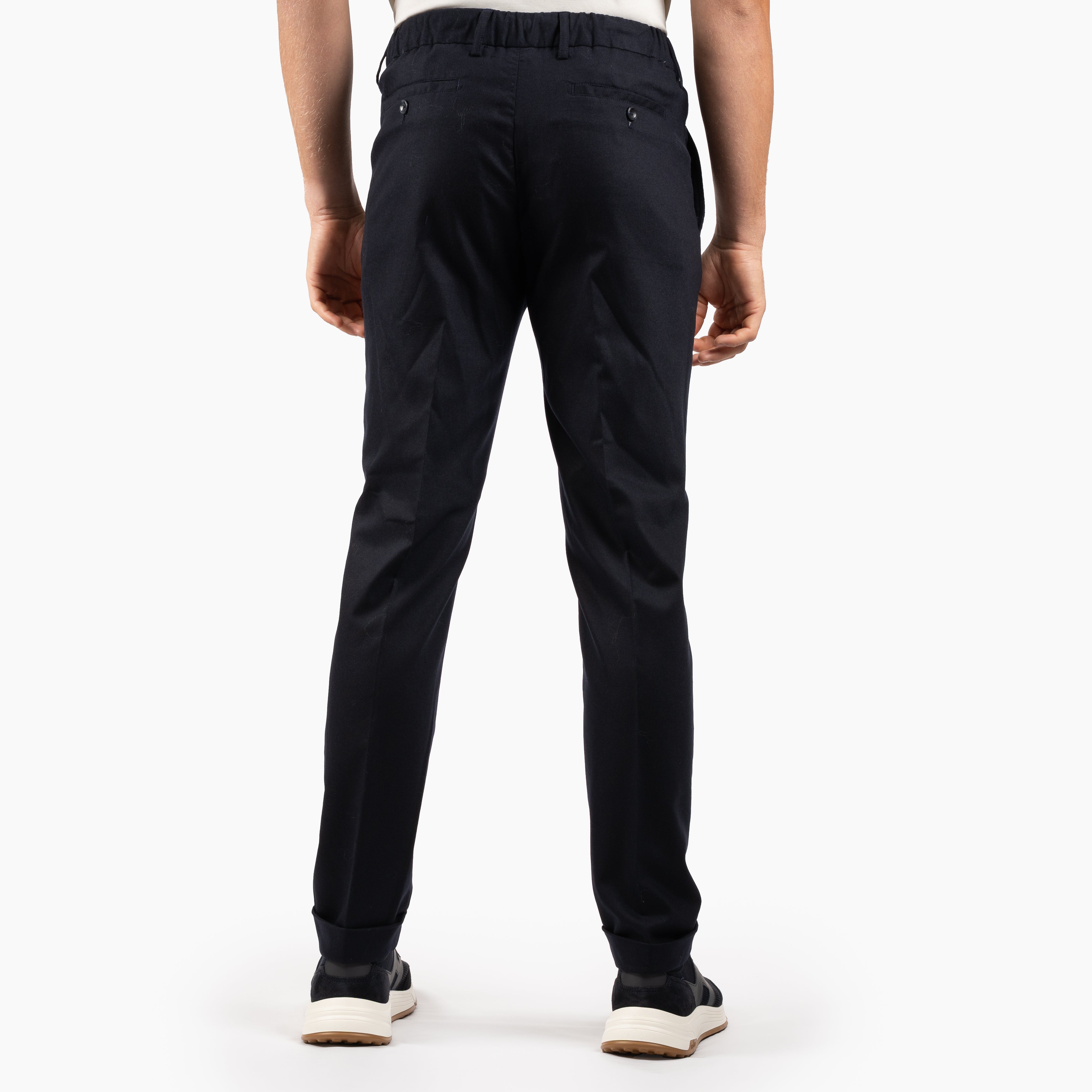 Marco Pescarolo Pantalon Blauw | Manu