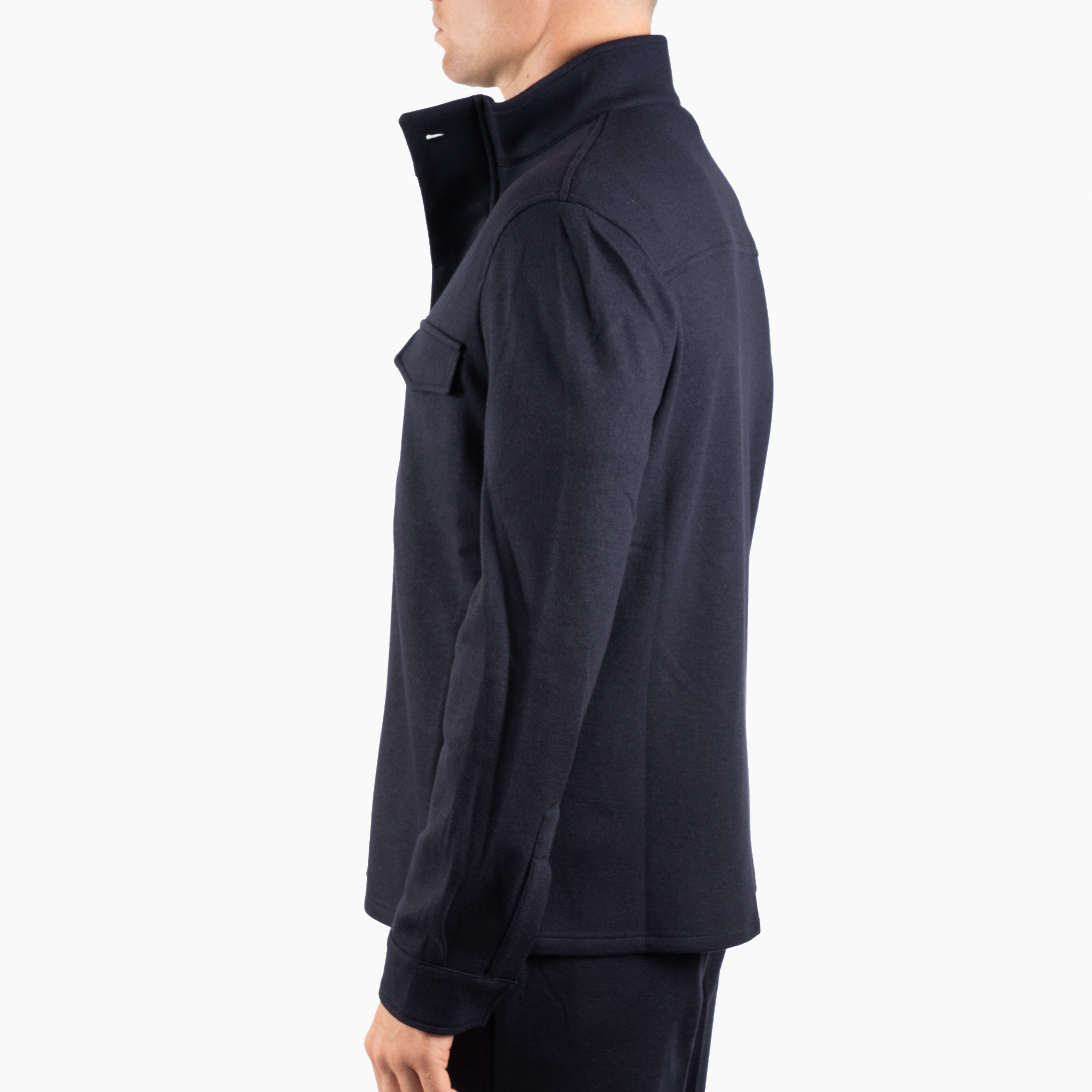 Marco Pescarolo Overshirt Blauw | Titan