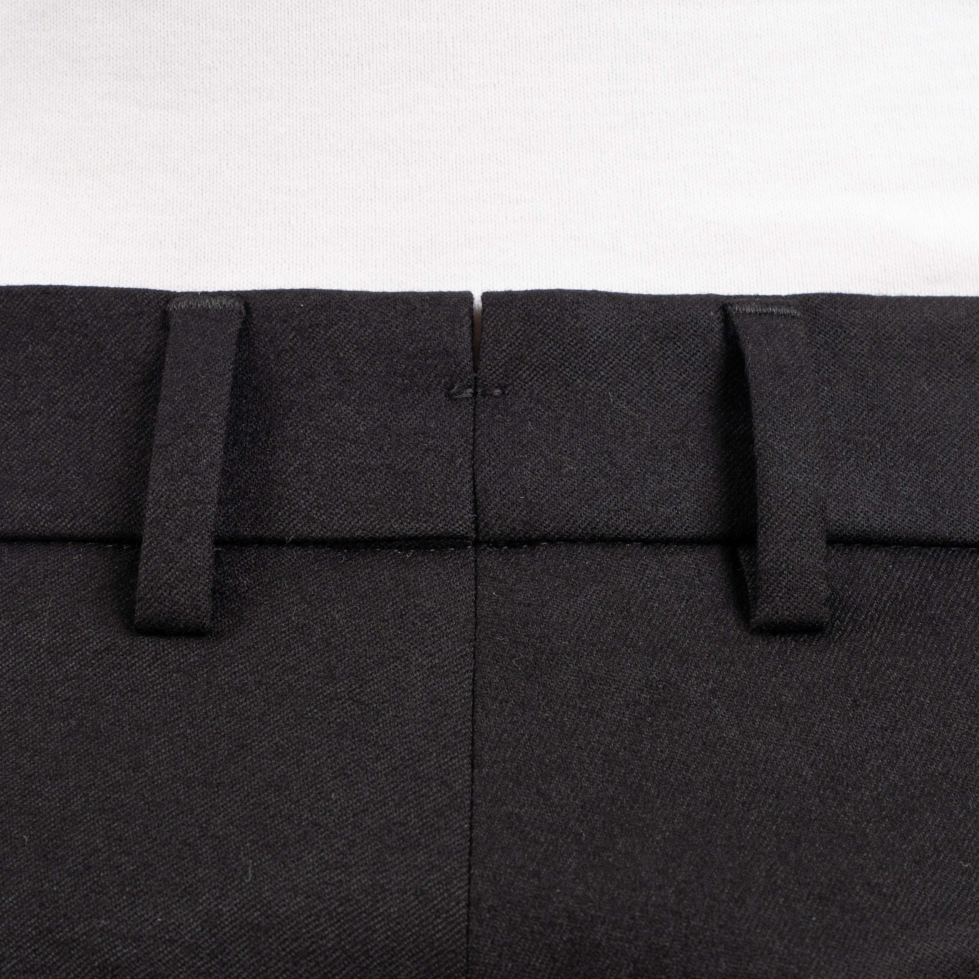 Berwich Pantalon Zwart | Lucano Elax Vitale Barberis