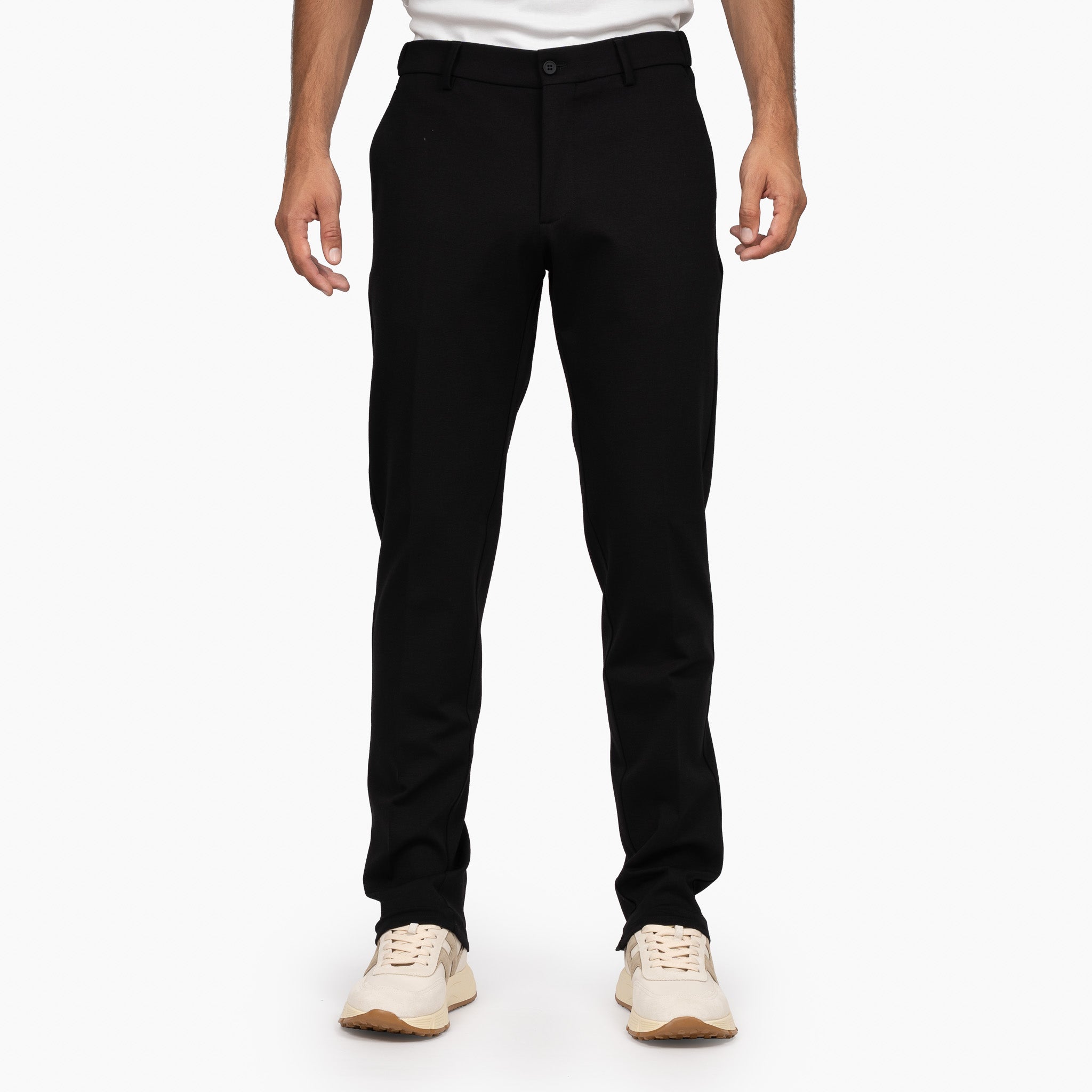 Berwich Chino Zwart | Morello Elax