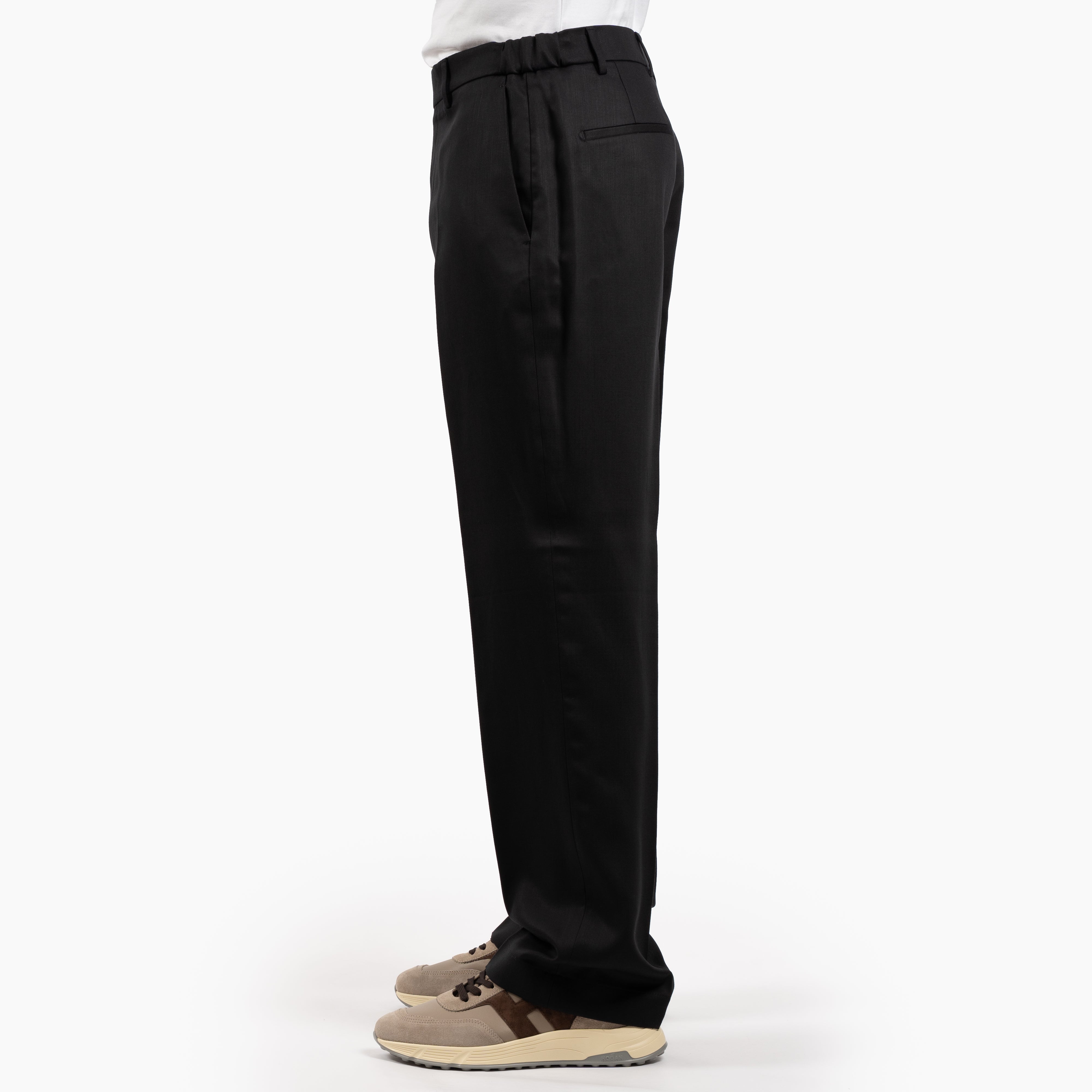 Berwich Pantalon Zwart | Lucano Elax