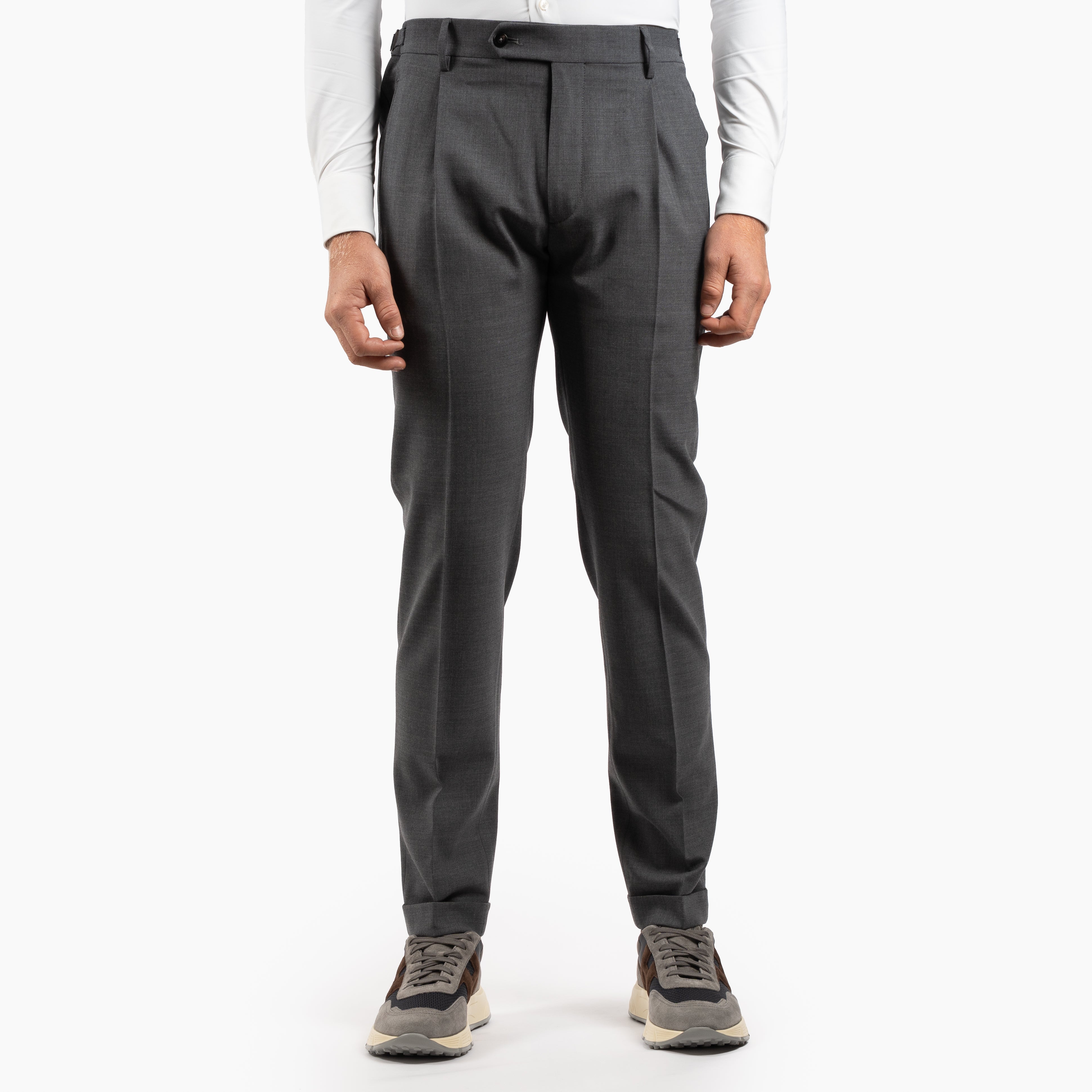 Berwich Pantalon Grijs | Retrolong