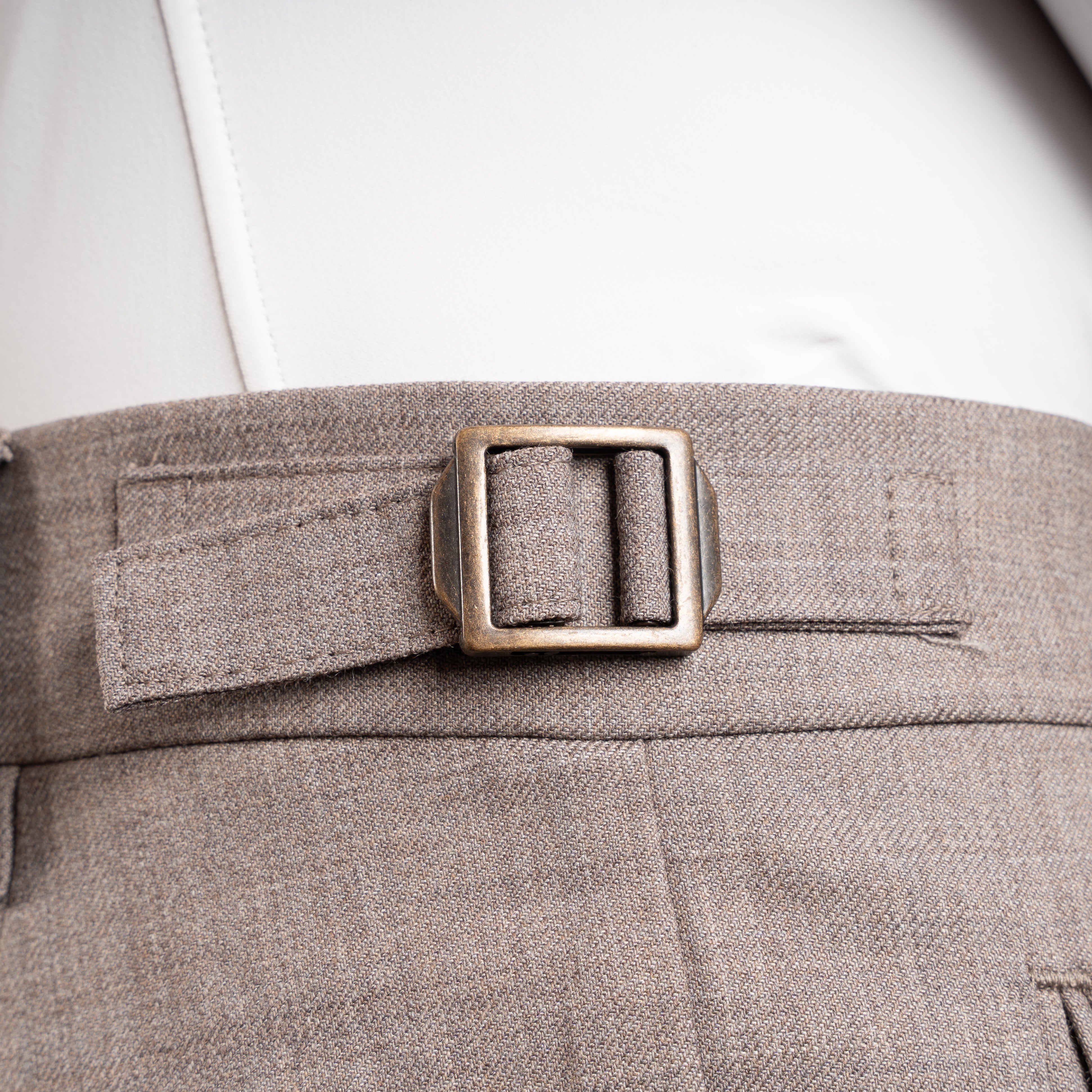Berwich Pantalon Licht Bruin | Retrolong