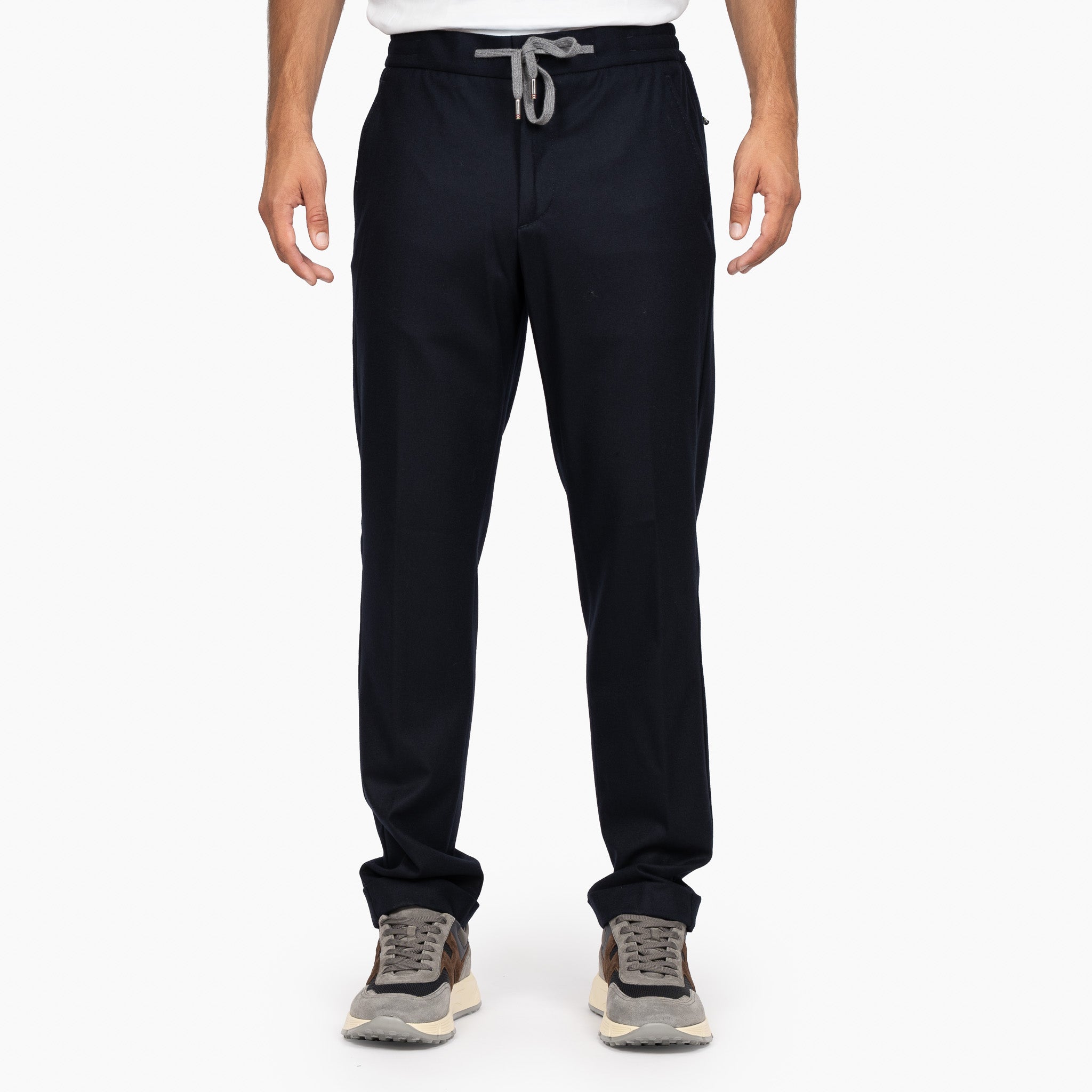 Marco Pescarolo Pantalon Donkerblauw | Caracciolo Cashmere