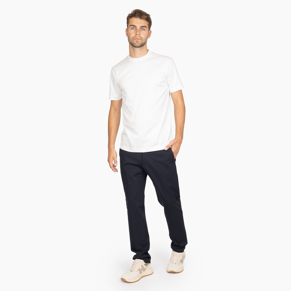 Berwich Chino Blauw | Morello Elax