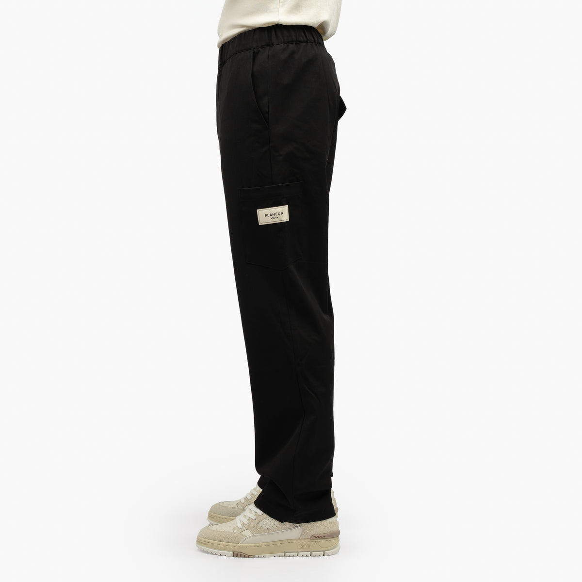 Flaneur Pantalon Zwart | Atelier Trousers