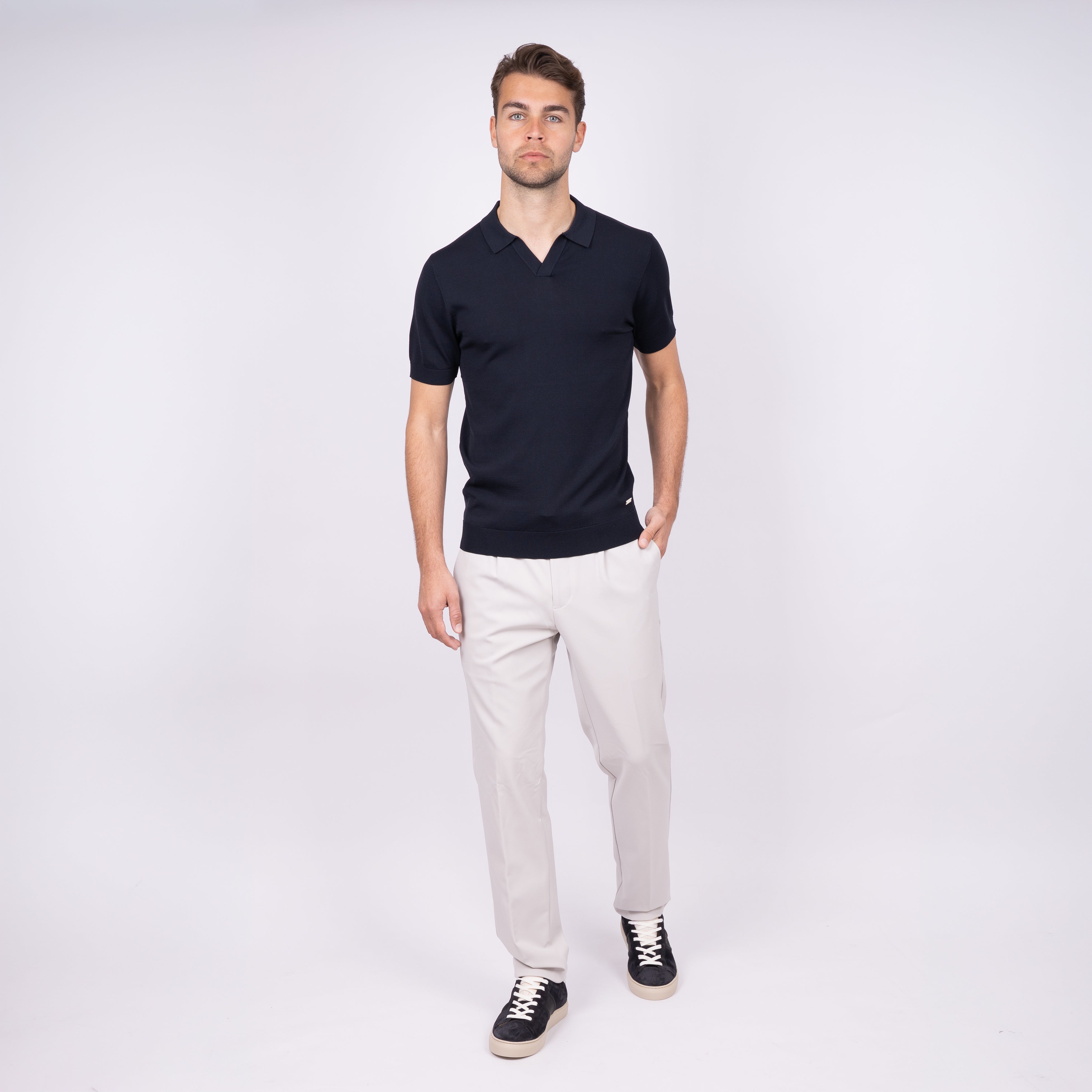 SEVEN DIALS Chino Lichtgrijs | Murdo
